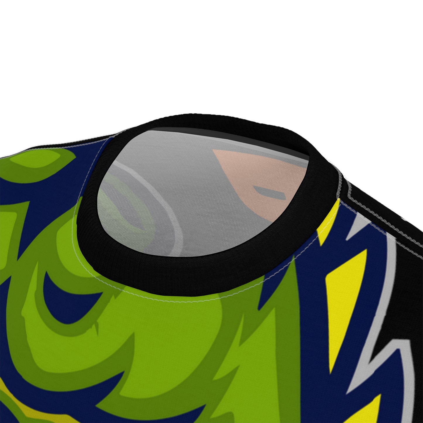 Black Flawdawear Limited Edition OG Flawda Mane “Raised Up High On 33’s” Unisex Cut & Sew Playuz Tee