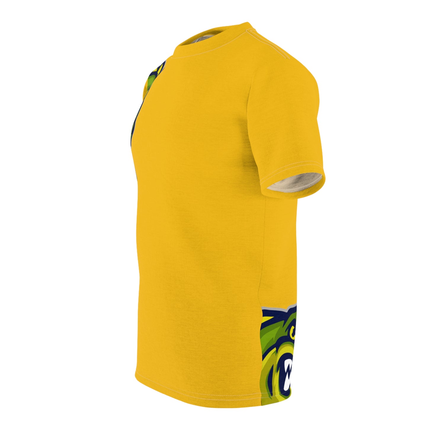 Yellow Flawdawear Limited Edition OG Rich Daddy “Rich Daddy Hustle Even When He 70” Unisex Cut & Sew Playuz Tee