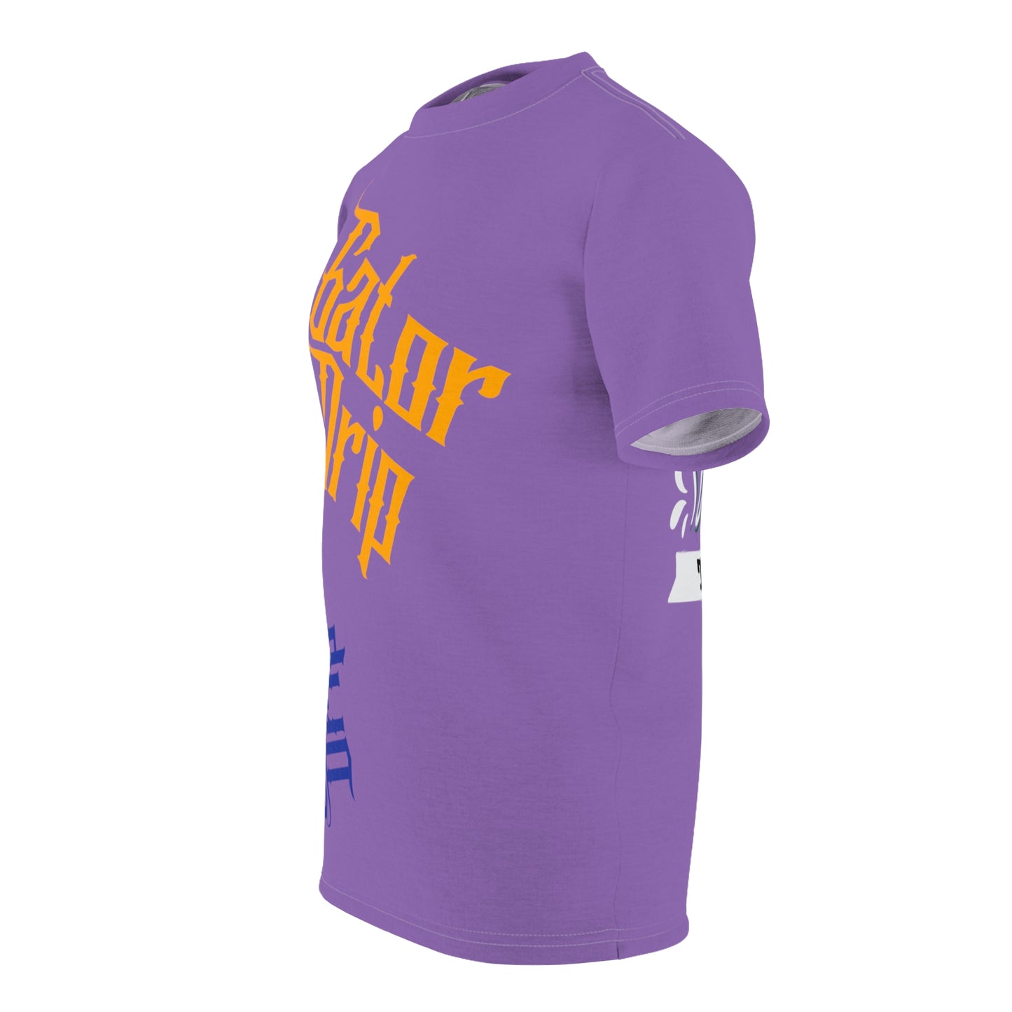 Light Purple Gator Drip Exclusive Supa-Heavy Excess-Stunna Flex Alligator Playuz Limited Edition OG Multi-Logo Rich Daddy “Cakewood Baby Took Us Out Tha Gutta" Unisex Cut & Sew Playuz Tee