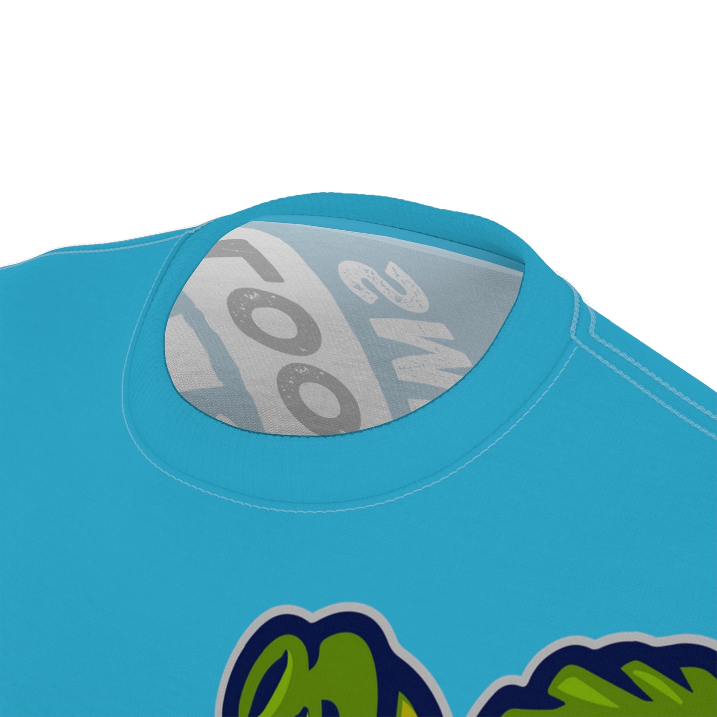 Turquoise Flawdawear Limited Edition OG Flawda Mane “See Me Look’n Good Smell’n Good” Unisex Cut & Sew Playuz Tee