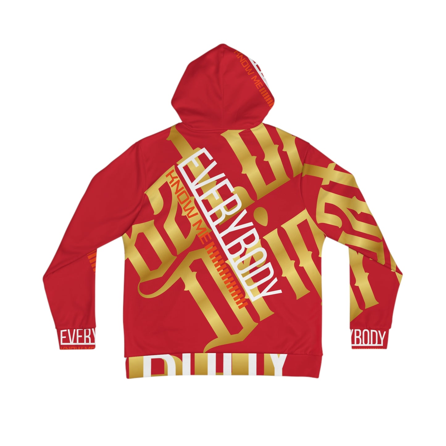 Red Gator Drip Exclusive Supa-Heavy Excess-Stunna Hypa-Flex Limited Edition OG Flawda Mane “Everybody Know Me” Men's Playuz Hoodie