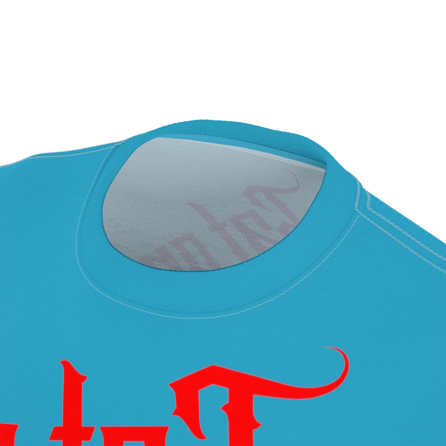 Turquoise Gator Drip Exclusive Supa-Heavy Excess-Stunna Flex Alligator Playuz Limited Edition OG Multi-Logo Rich Daddy “A Hatuh Stone Frozen In His Envy" Unisex Cut & Sew Playuz Tee