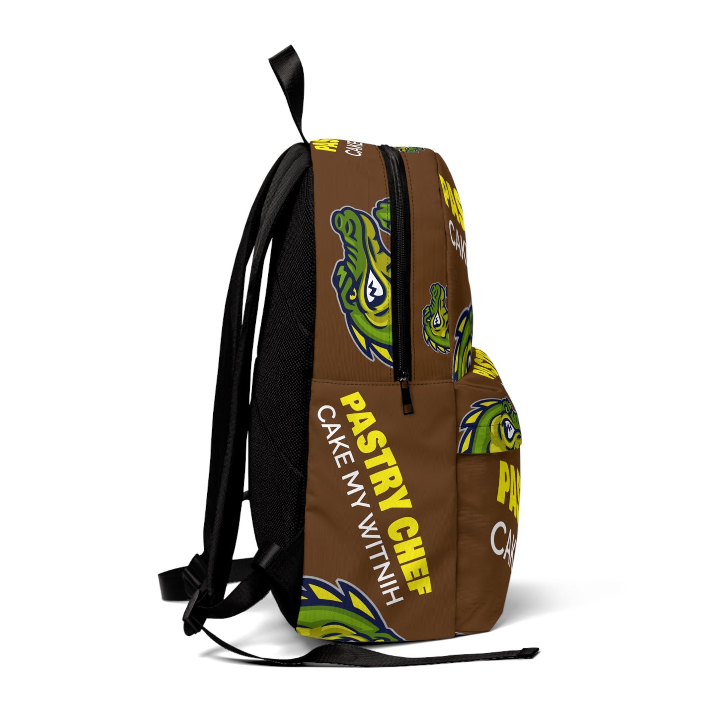 Brown Flawdawear Limited Edition OG Rich Daddy "Pastry Chef Cake My Witnih" Classic Playuz Backpack