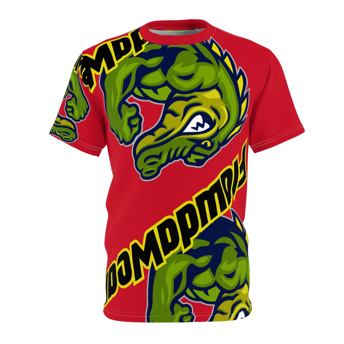 Dark Red Flawdawear Limited Edition OG Flawda Mane “Flawda Mane Rid’n Hummuz All Summa.” Unisex Cut & Sew Playuz Tee