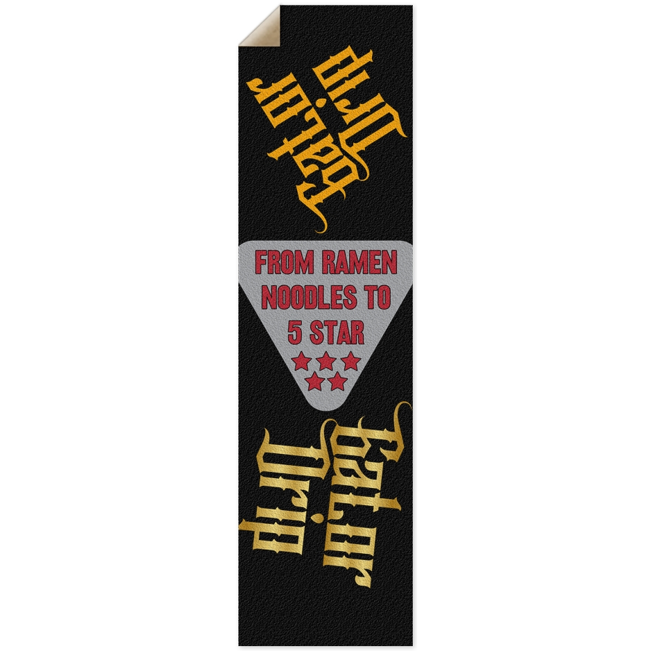 Black Gator Drip Grip "Ramen to 5 Star"