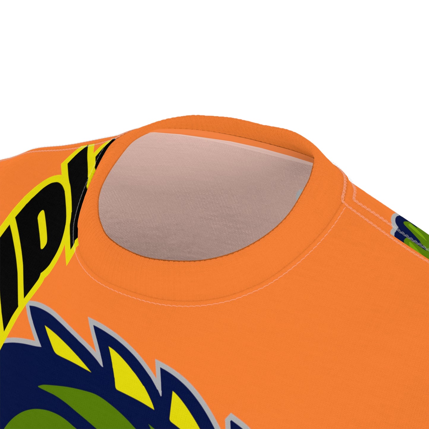 Fire Orange Flawdawear Limited Edition OG Alligator Papuh Playuz “Alligator Tha Paint” Unisex Cut & Sew Playuz Tee