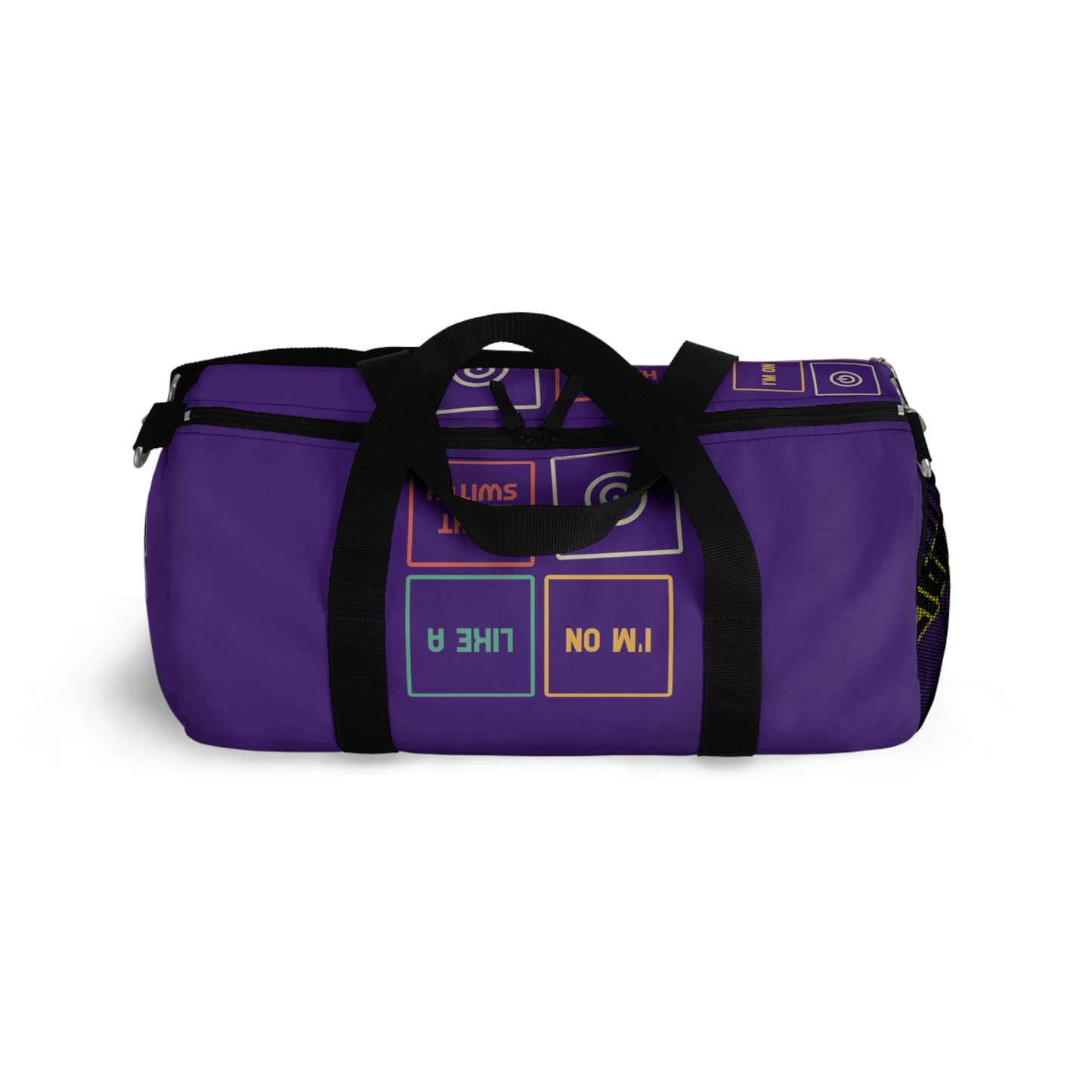 Purple Flawdawear Limited Edition OG Flawda Mane “I’m On Like A Light Switch” Duffle Playuz Bag