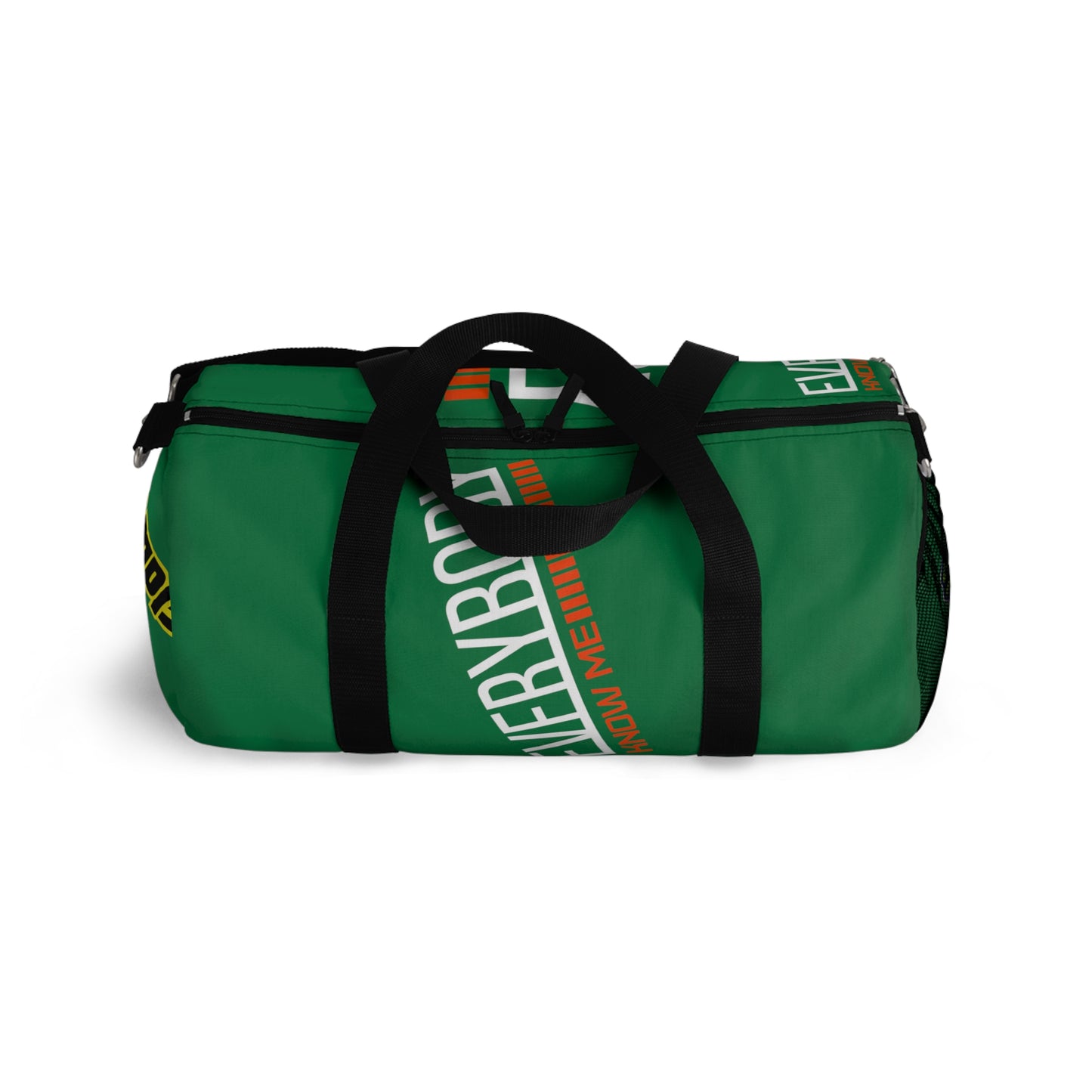 Dark Green Flawdawear Limited Edition OG Flawda Mane “Everybody Know Me” Duffle Playuz Bag