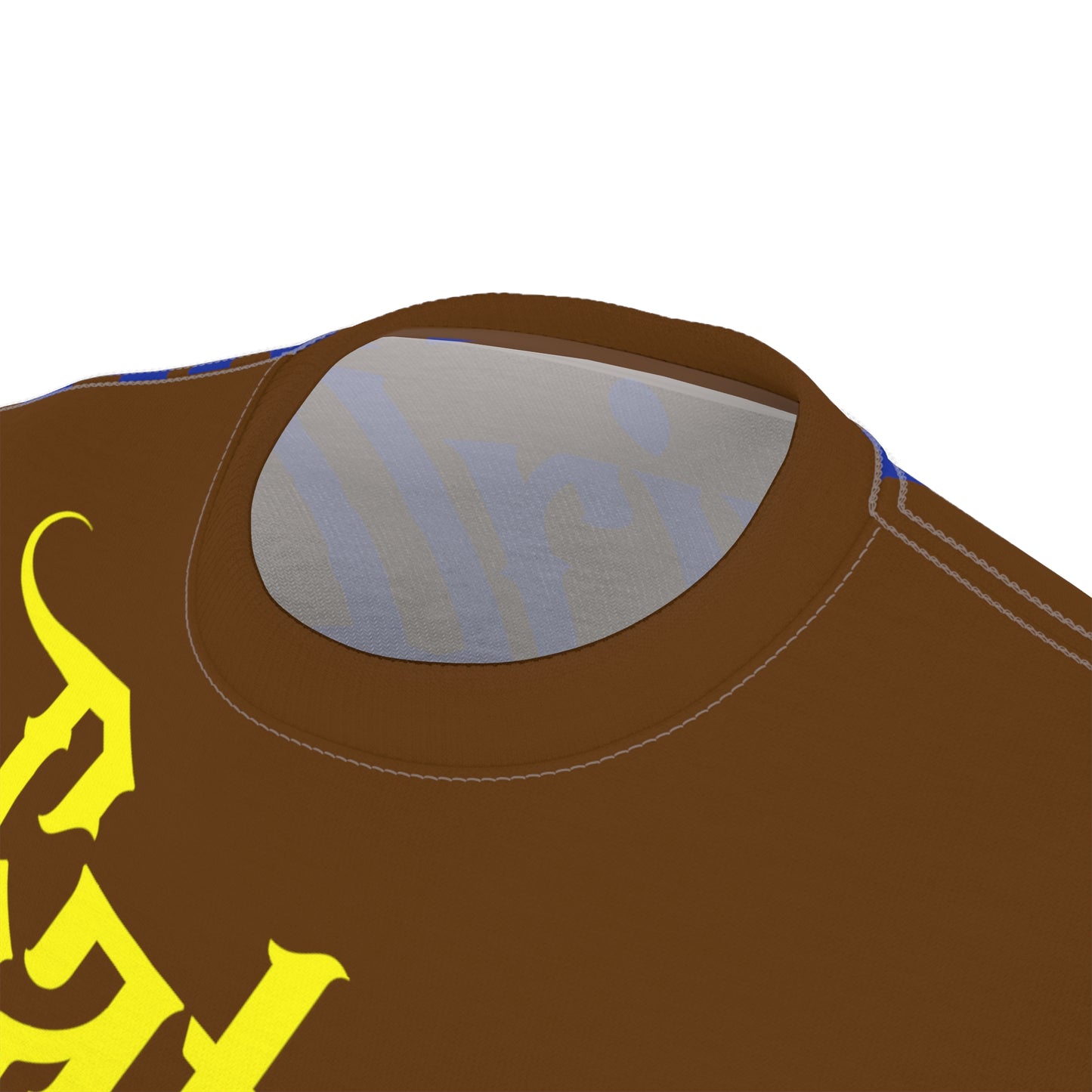 Brown Gator Drip Exclusive Supa-Heavy Excess-Stunna Flex Alligator Playuz Limited Edition OG Multi-Logo Rich Daddy “Shin’n Frum My Toes 2 My Fitted" Unisex Cut & Sew Playuz Tee