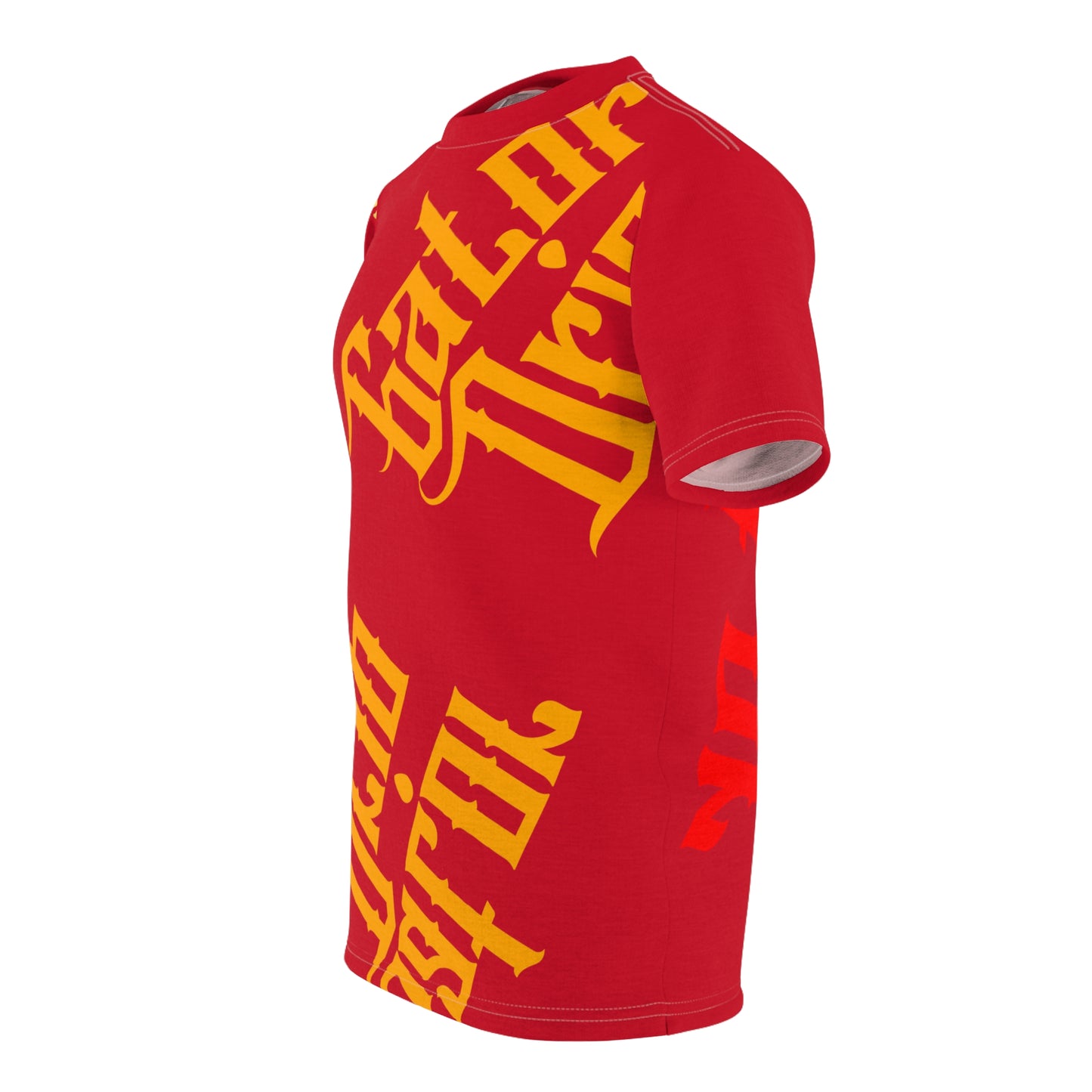 Dark Red Gator Drip Exclusive Supa-Heavy Excess-Stunna Hypa-Flex Men’s Unisex Cut & Sew Playuz Tee