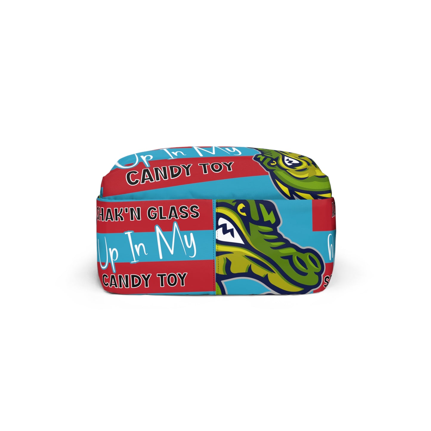 Turquoise Flawdawear Limited Edition OG Flawda Mane "Shak'n Glass Up In My Candy Toy" Classic Backpack