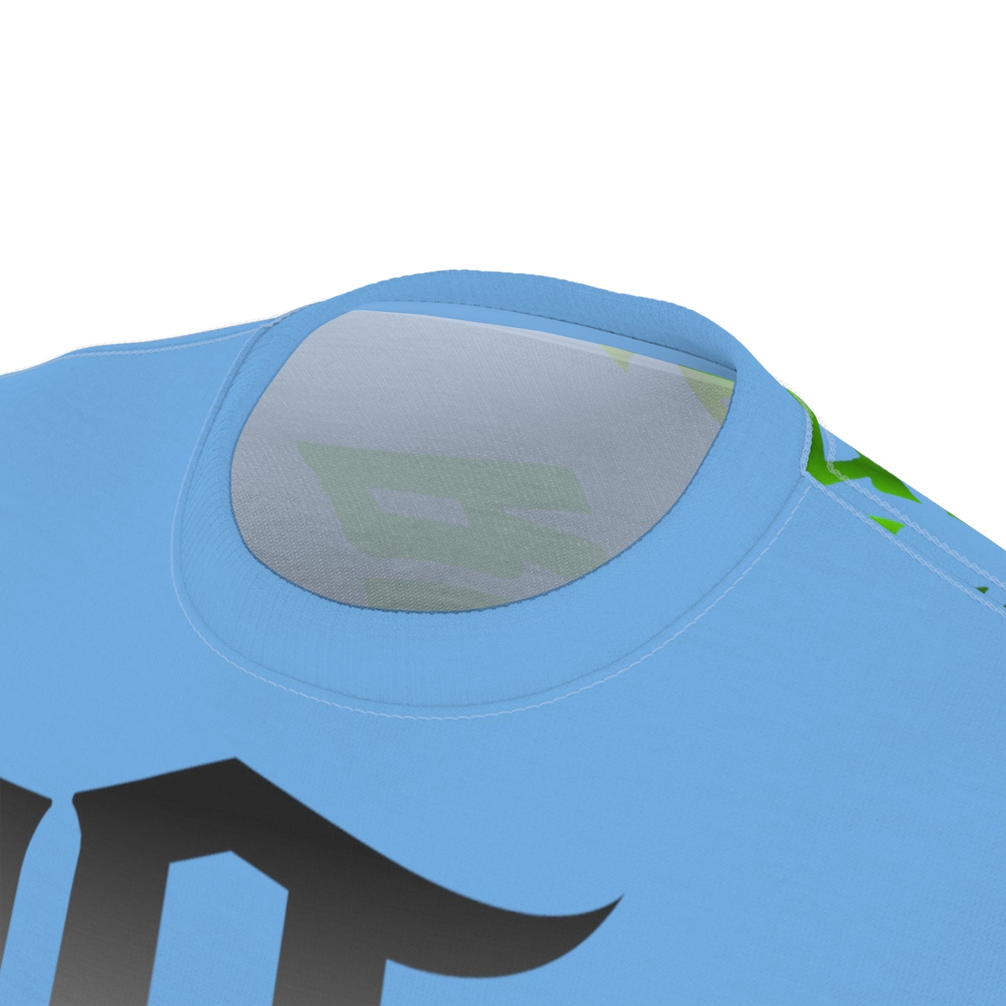 Light Blue Gator Drip Exclusive Supa-Heavy Excess-Stunna Flex Alligator Playuz Limited Edition OG Multi-Logo Rich Daddy “Rich Daddy Became Everythang Dat U Cain’t” Unisex Cut & Sew Playuz Tee