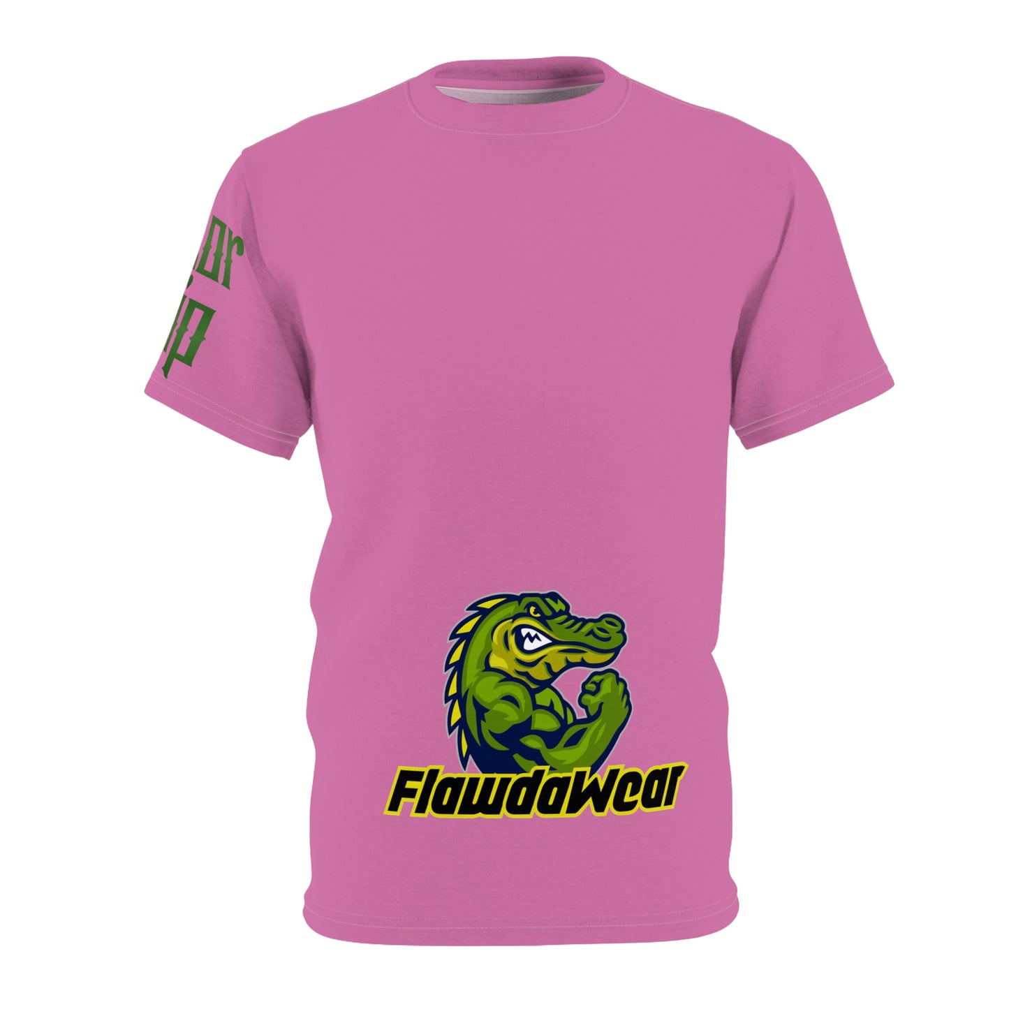 Pink Flawdawear x Gator Drip Supa-Heavy Excess-Stunna Hypa-Flex Limited Edition OG Flawda Mane "A Hatuh Gave Me Everythang" Unisex Playuz Tee