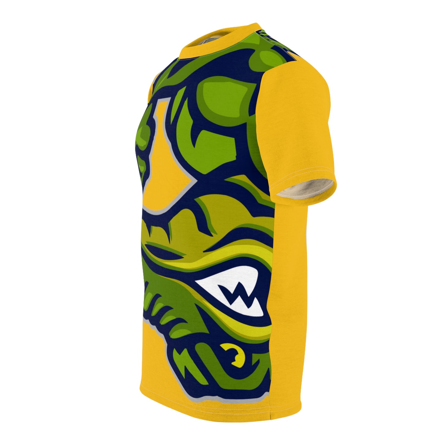 Yellow Flawdawear Limited Edition OG Alligator Papuh Playuz “I’m Paid Every Which Way” Unisex Cut & Sew Playuz Tee