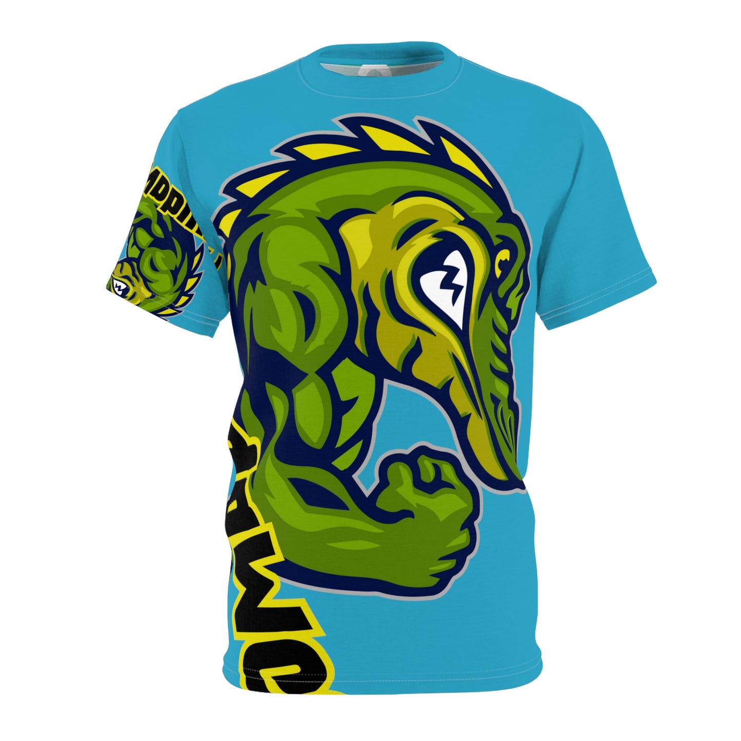 Turquoise Flawdawear Limited Edition OG Flawda Mane “Call Me Wall St Cuz I’m Tryna Have 8 Figguz” Unisex Cut & Sew Playuz Tee