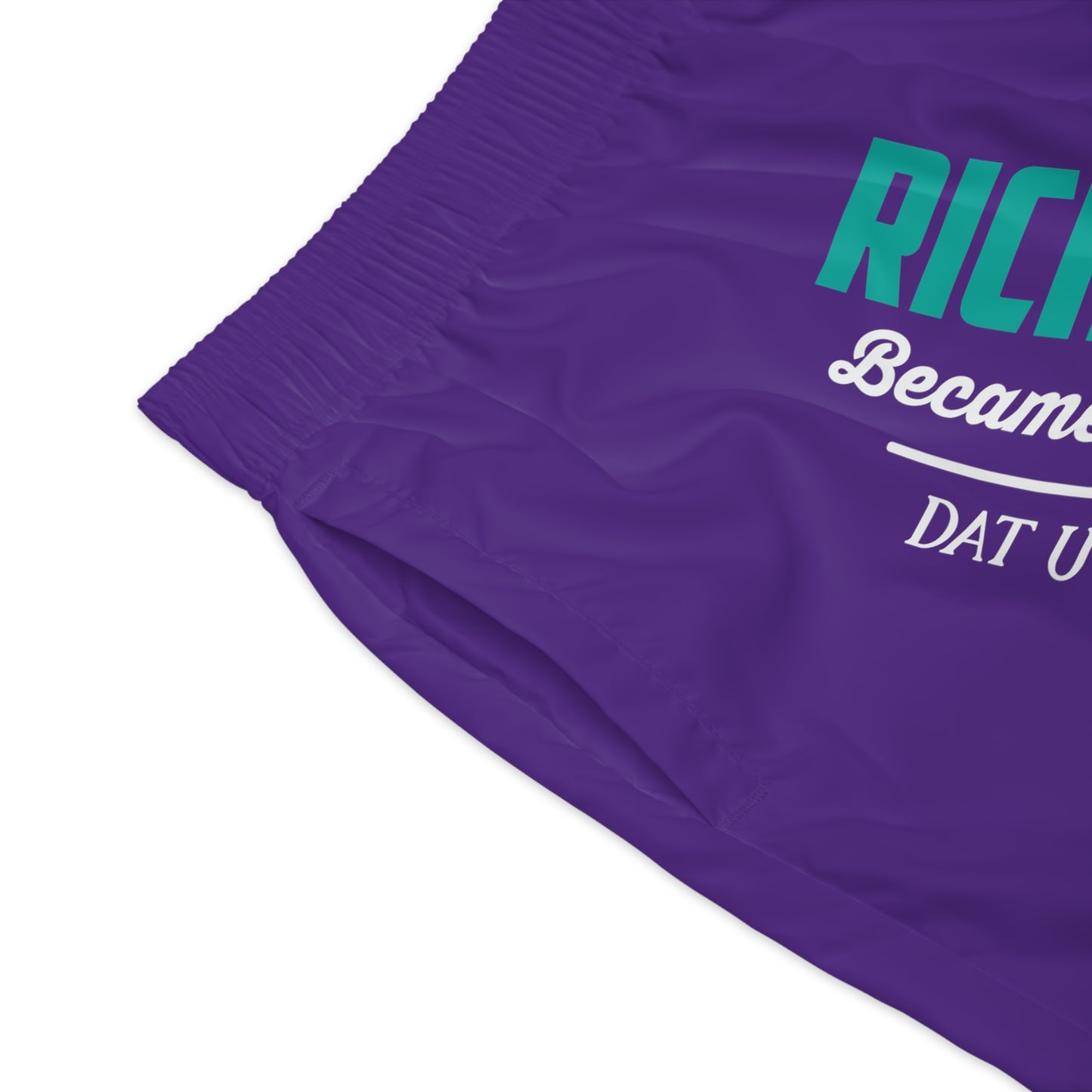 Purple Gator Drip Exclusive Supa-Heavy Excess-Stunna Flex Alligator Playuz Limited Edition OG Multi-Logo Rich Daddy “Rich Daddy Became Everythang Dat U Cain’t” Men’s Jogguz Playuz Shorts