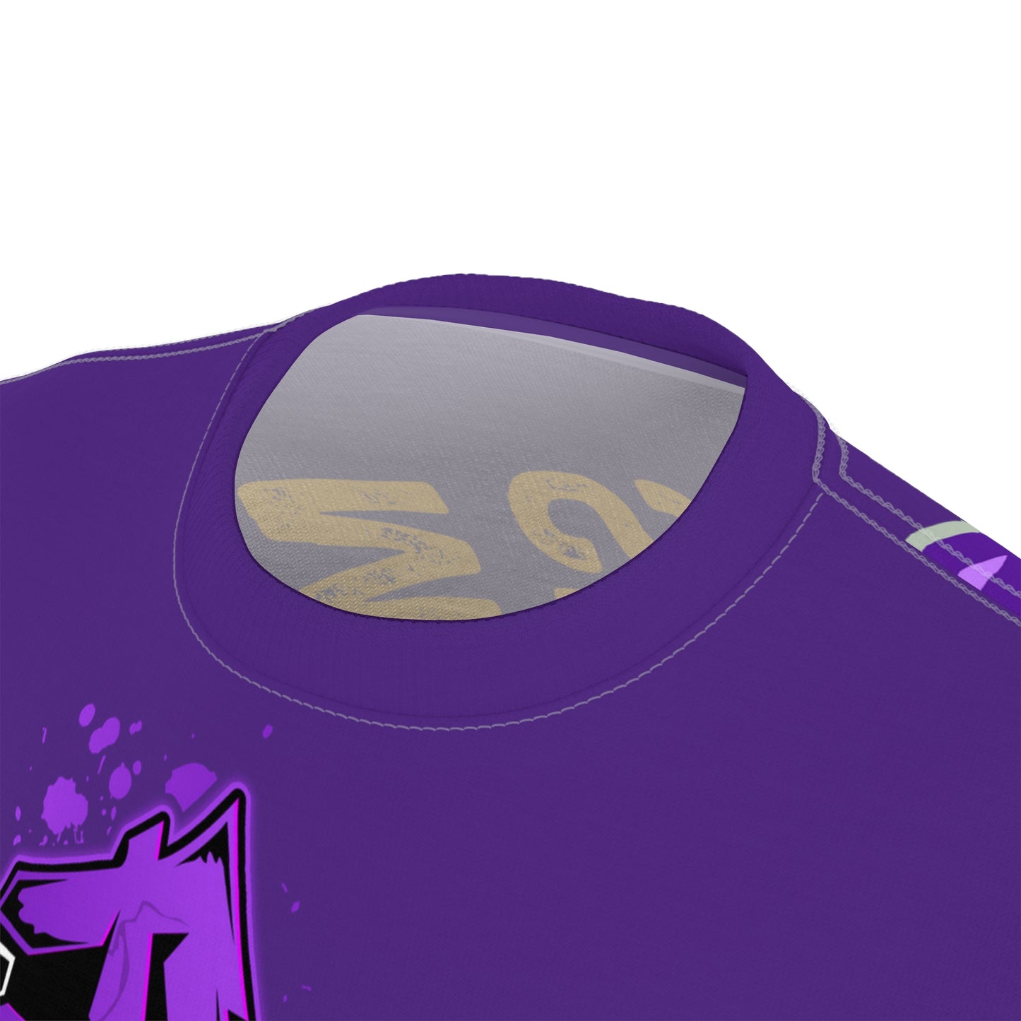 Purple Flawdawear Limited Edition OG Flawda Mane “My Piece Stand Out Like A Sailboat” Unisex Cut & Sew Playuz Tee