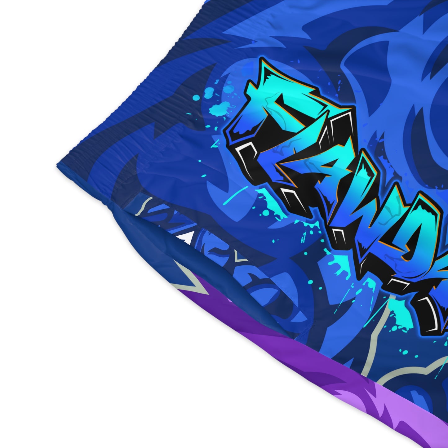 Dark Blue Flawdawear Limited Edition OG Alligator Playuz “Flawda Mane Put Dat Smoke On You” Men’s Jogguz Playuz Shorts