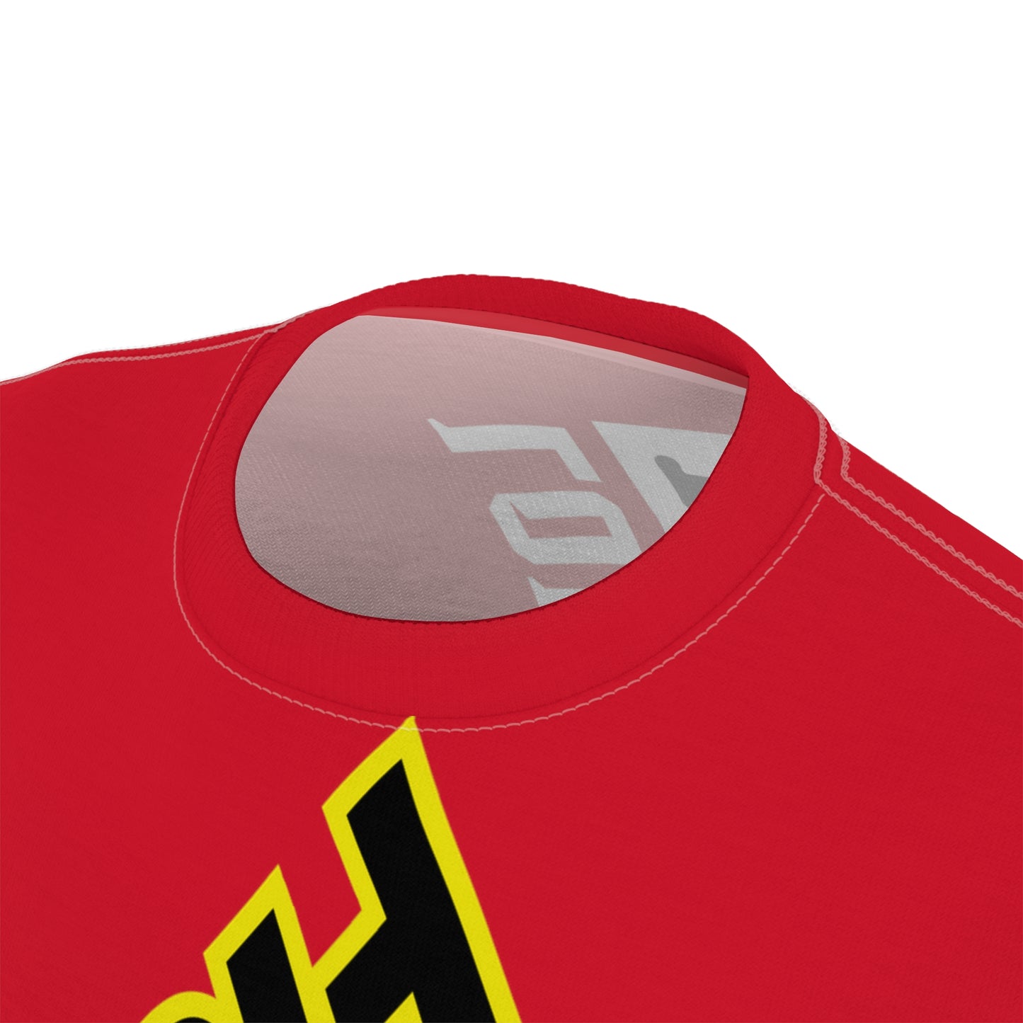 Dark Red Flawdawear Limited Edition OG Alligator Papuh Playuz “Long Driveways I’m Paid Every Which Way” Unisex Cut & Sew Playuz Tee