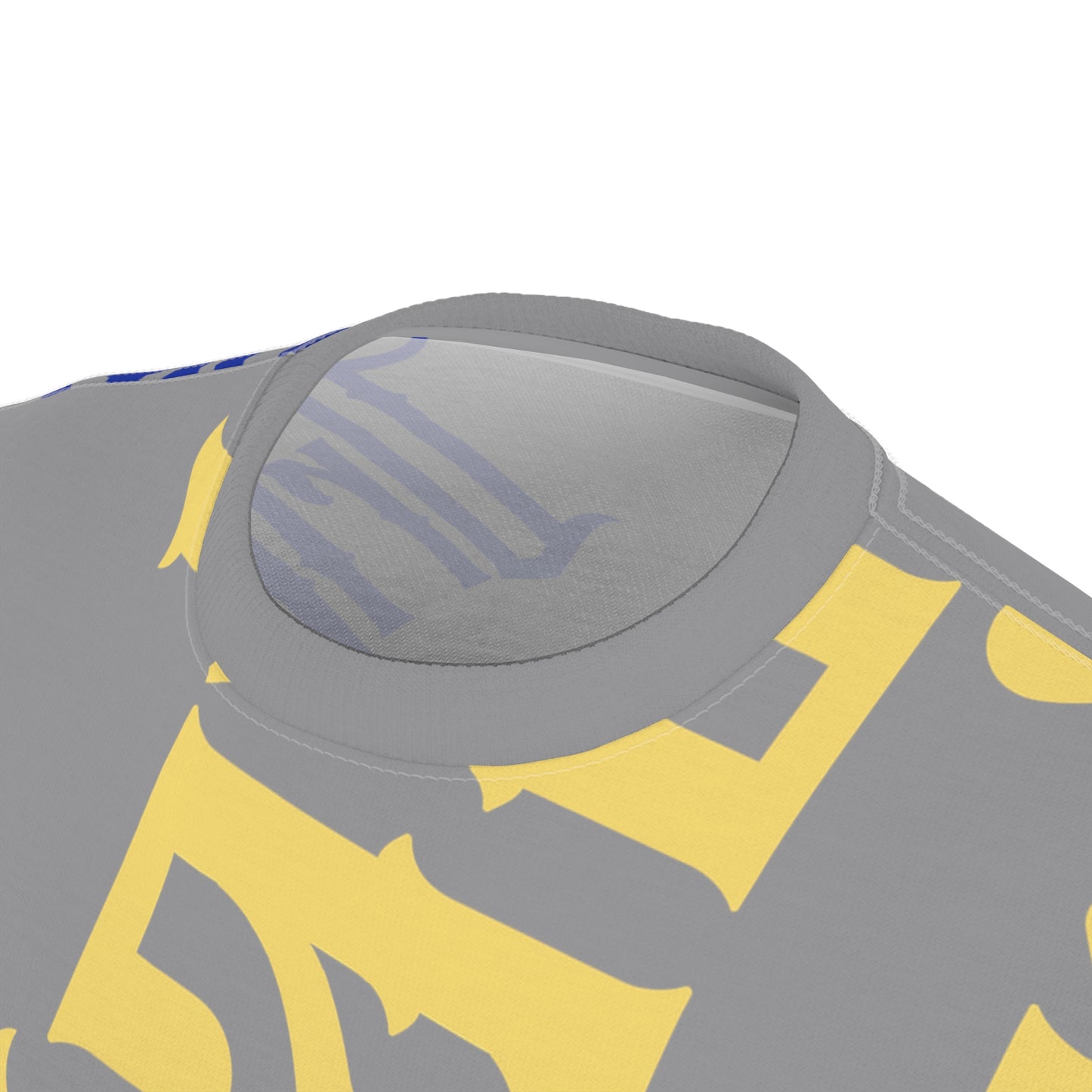 Grey Gator Drip Exclusive Supa-Heavy Excess-Stunna Flex Alligator Playuz Limited Edition OG Multi-Logo Rich Daddy “Reflection Of Tha Hatuh On My Chest B" Unisex Cut & Sew Playuz Tee