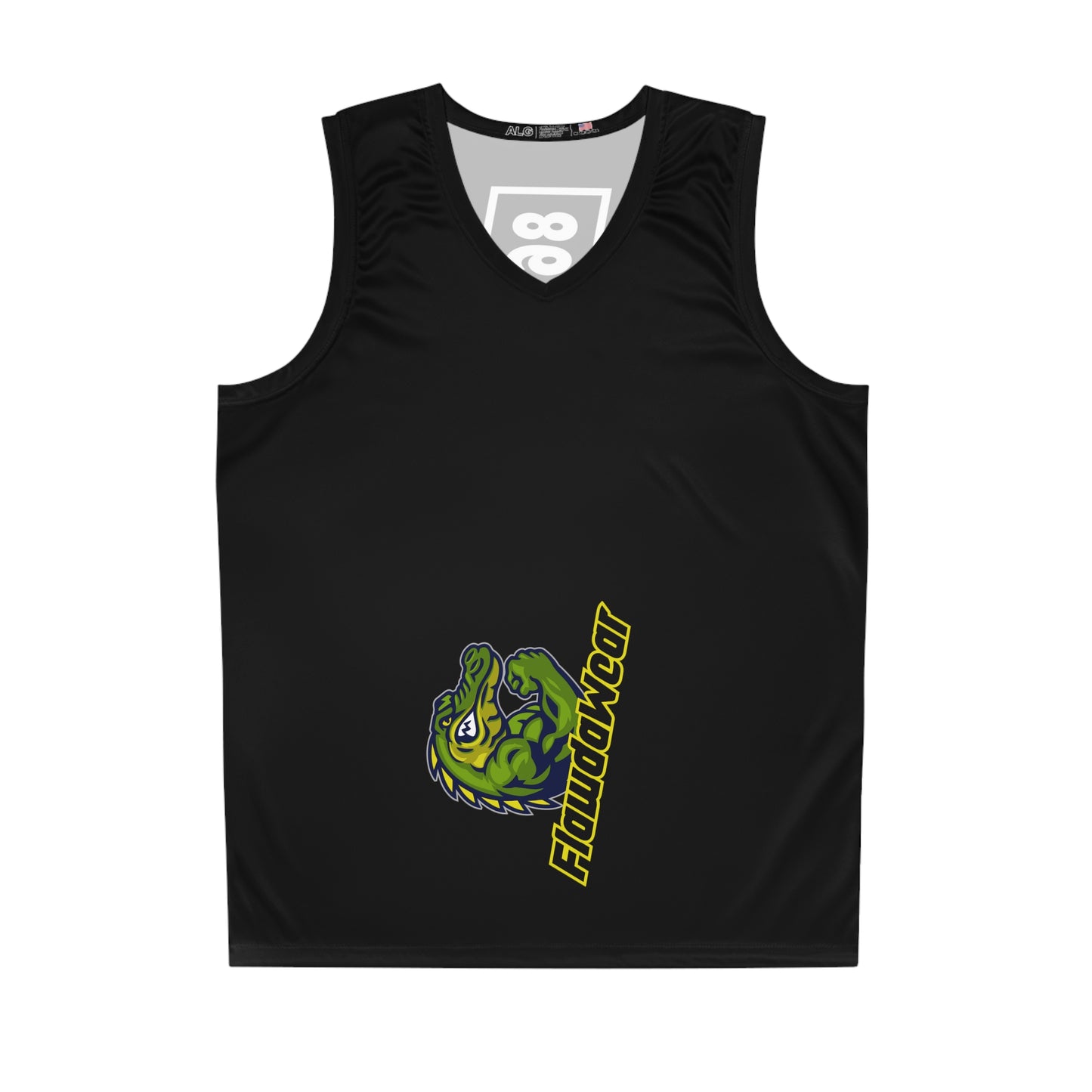 Black Flawdawear Alligator Playuz “86 Tha 7… OVERTIME” Limited Edition OG Men’s Basketball Playuz Jersey