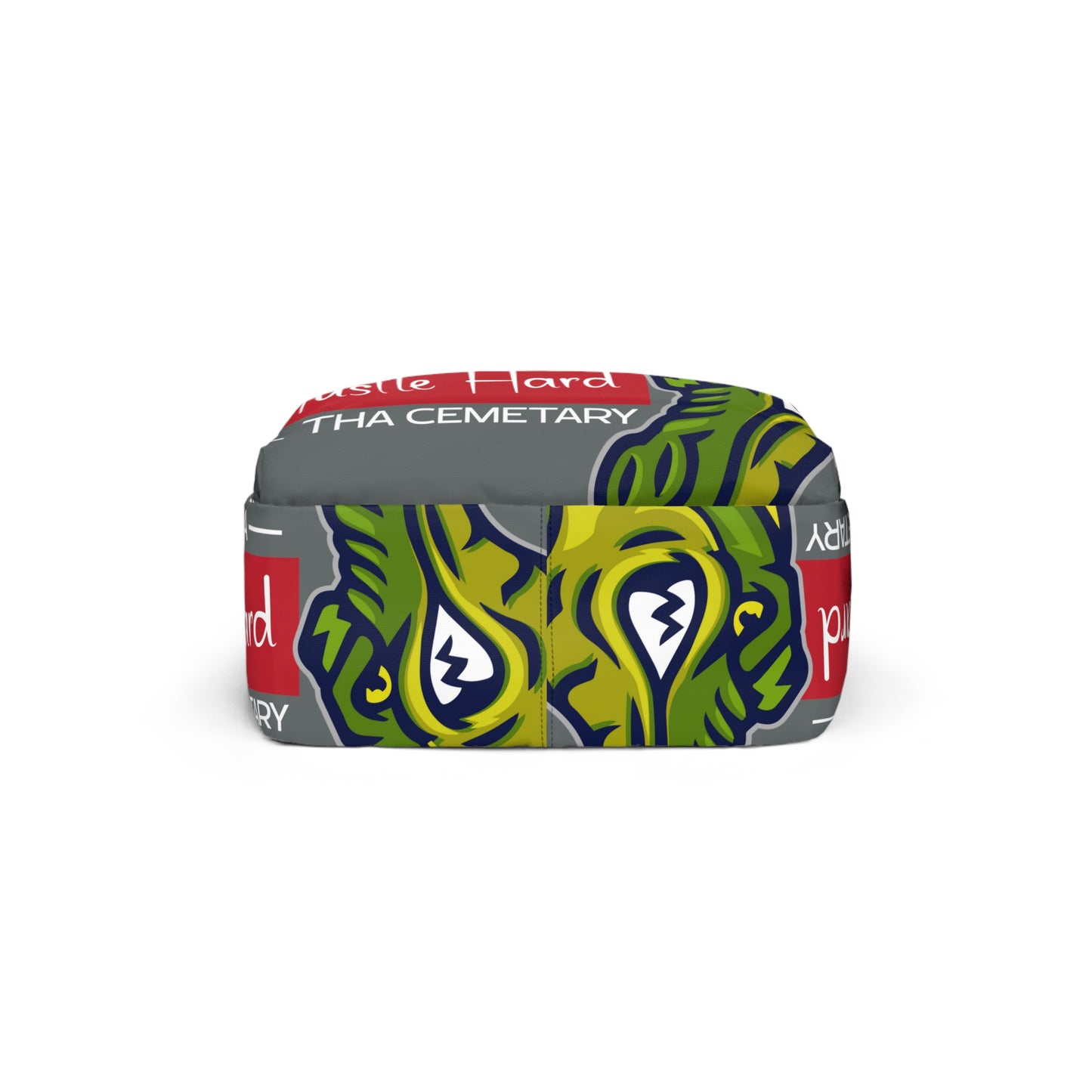 Dark Grey Flawdawear Limited Edition OG Flawda Mane "We Gunna Hustle Hard Til Tha Cemetary" Classic Backpack