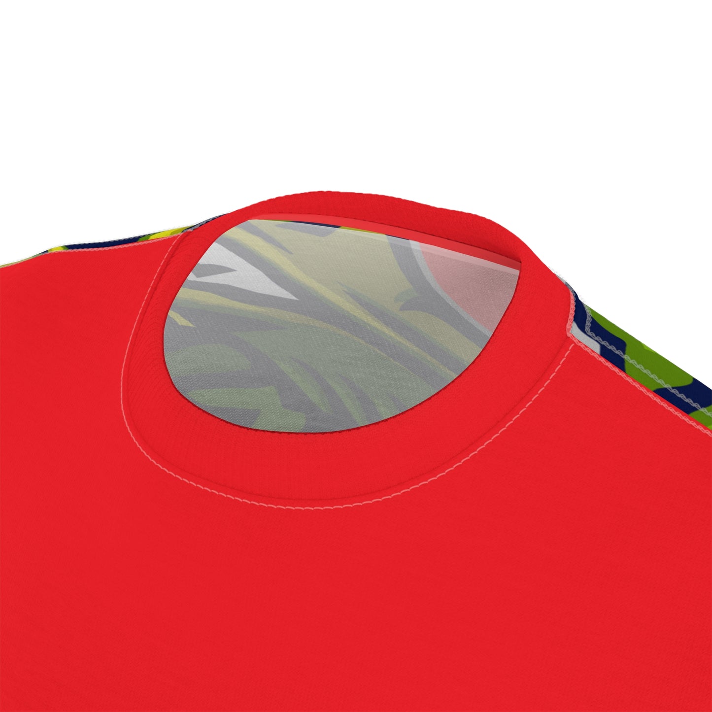 Red Flawdawear Limited Edition OG Flawda Mane “No Degree But I’m Get’n Ca$h” Unisex Cut & Sew Playuz Tee