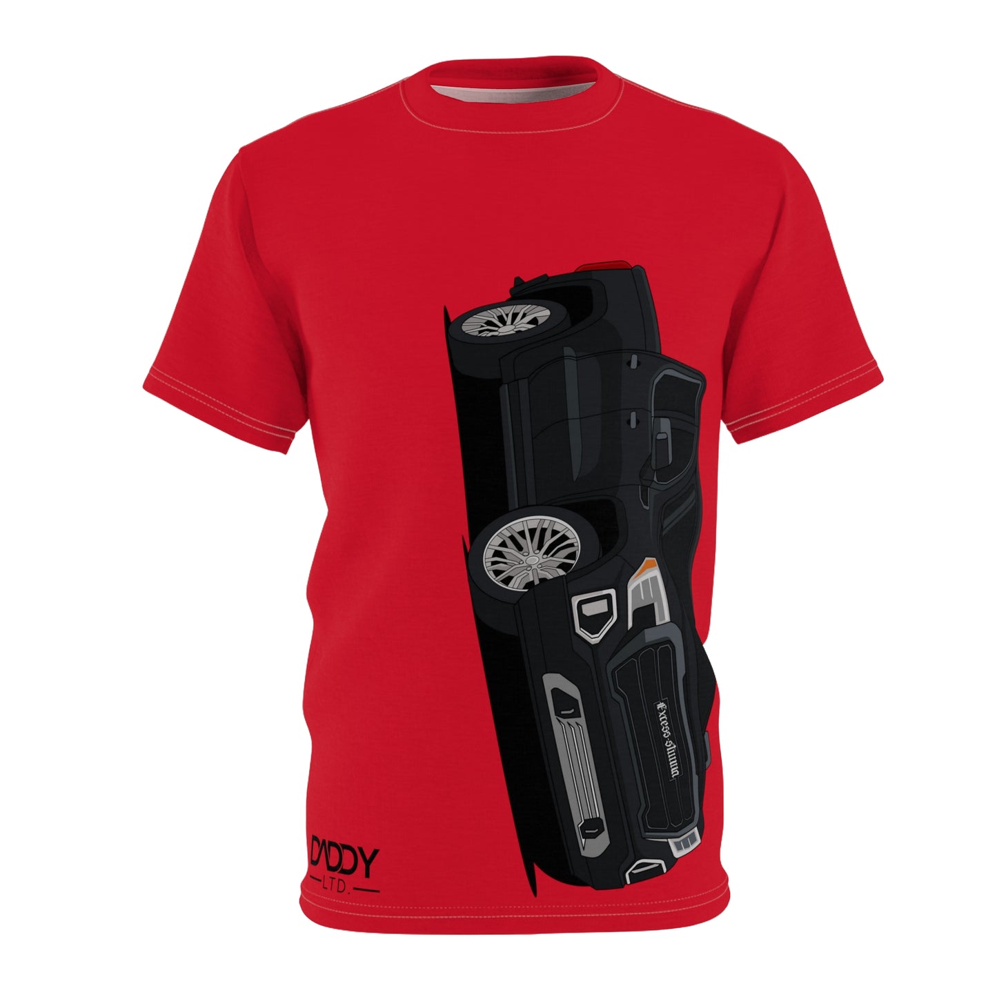 Dark Red Daddy LTD. Ubuh-Stunna Limited Edition Triple~OG Unisex Cut & Sew Playuz Tee