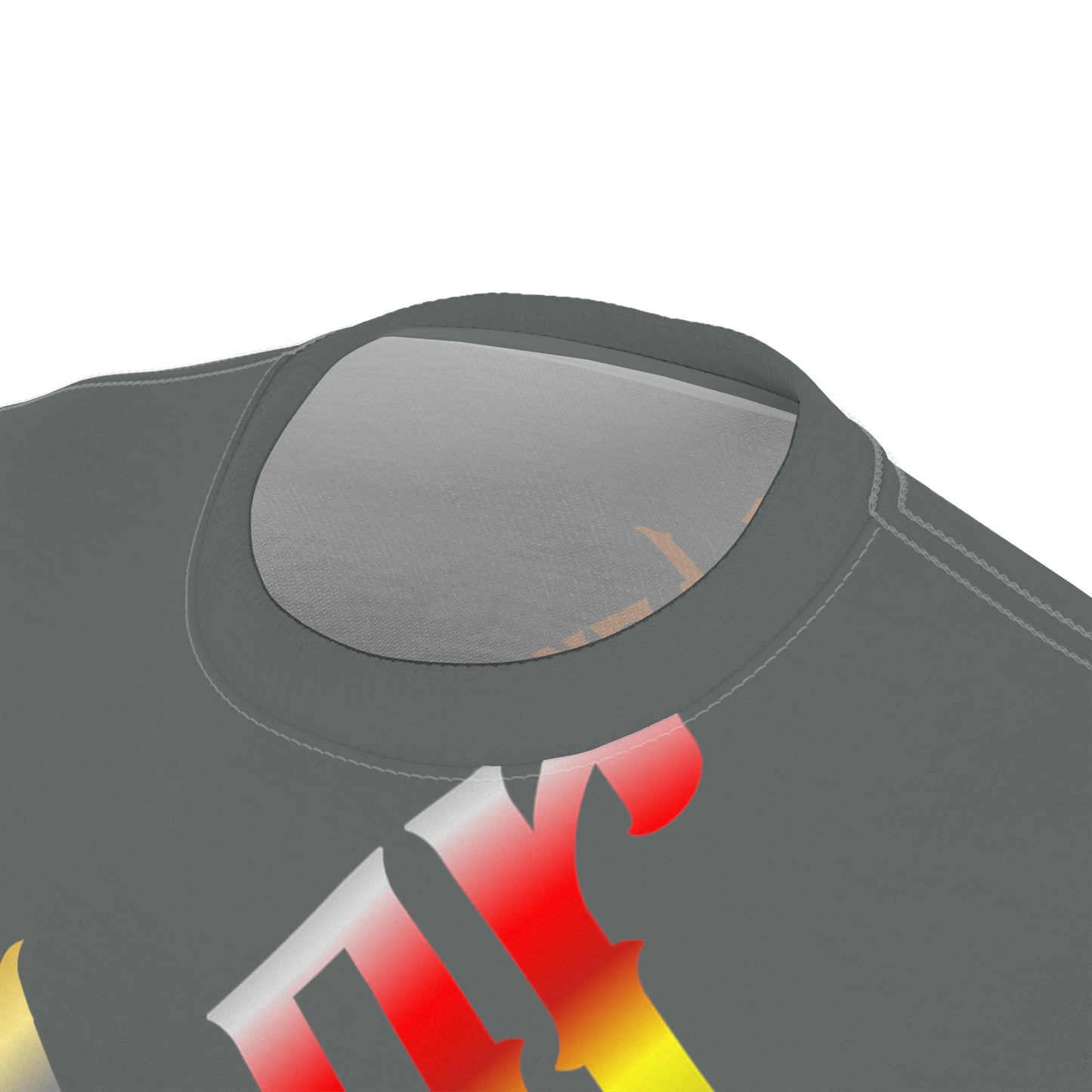 Dark Grey Gator Drip Exclusive Supa-Heavy Excess-Stunna Flex Alligator Playuz Limited Edition OG Multi-Logo Rich Daddy “Only Thing Dat Hold Me Back Is Heavy Bag" Unisex Cut & Sew Playuz Tee