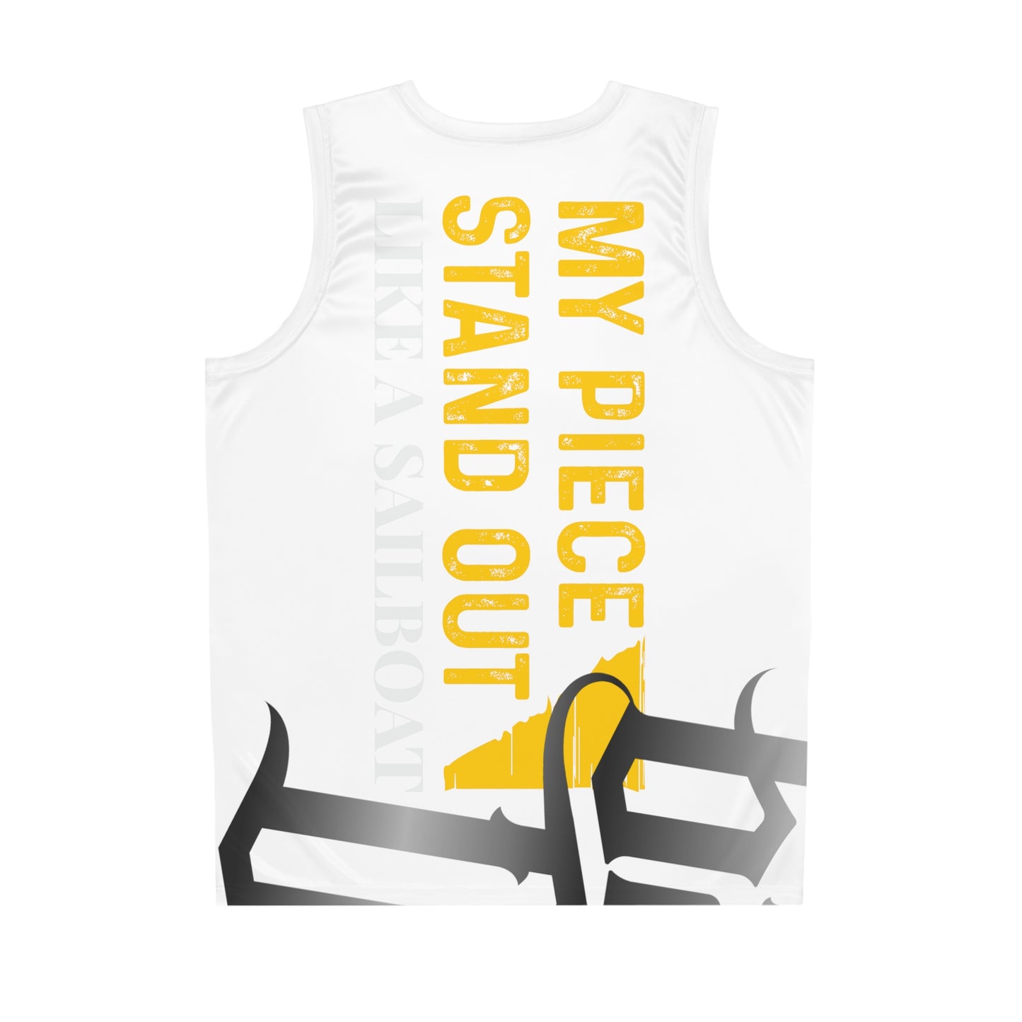 White Gator Drip Exclusive Supa-Heavy Excess-Stunna Hypa-Flex Limited Edition OG Flawda Mane “My Piece Stand Out Like A Sailboat” Basketball Playuz Jersey