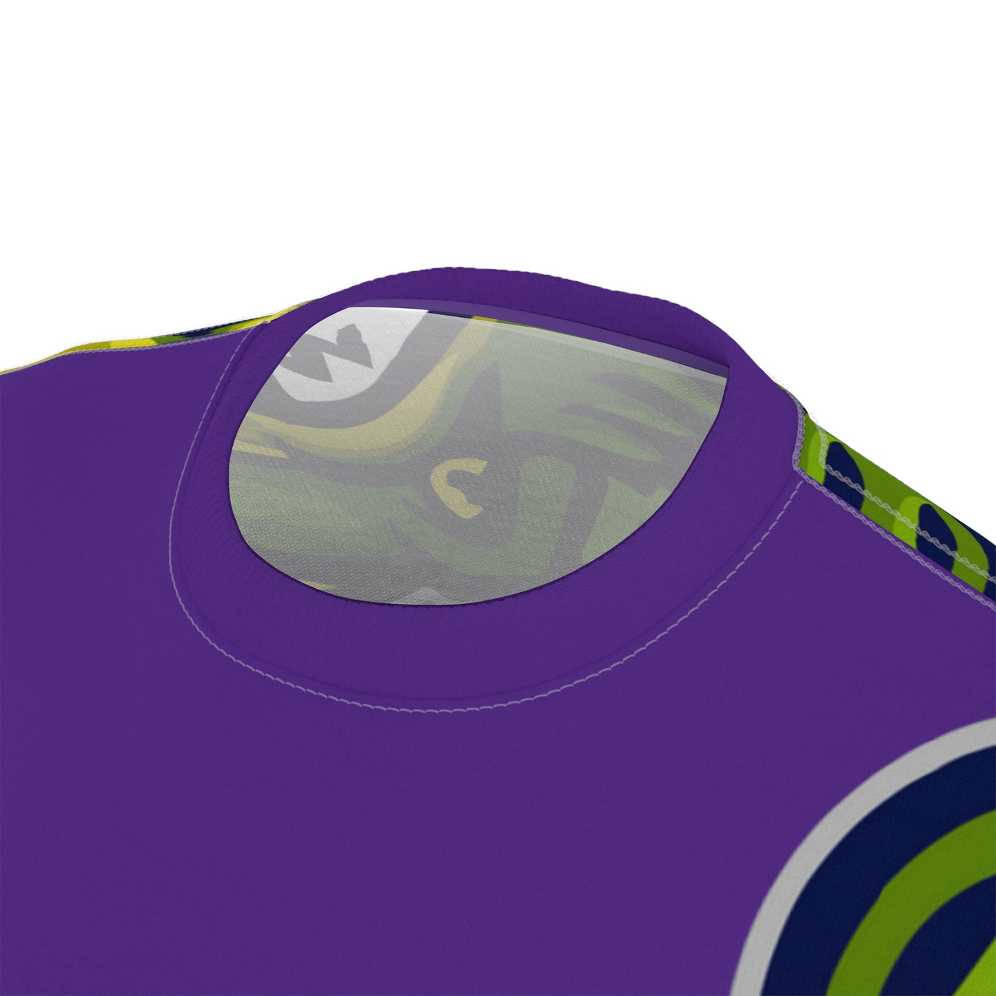 Purple Flawdawear Limited Edition OG Rich Daddy “Attorney Fees Collected Back 2 Cakewood” Unisex Cut & Sew Playuz Tee