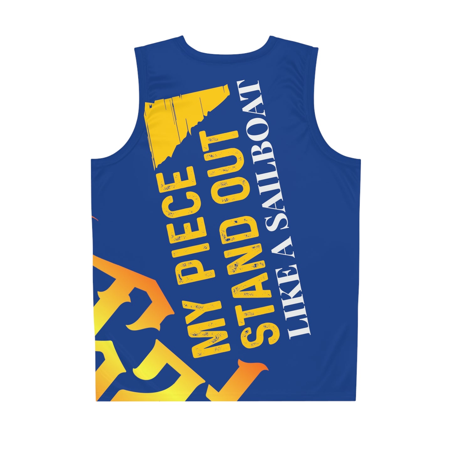 Dark Blue Gator Drip Exclusive Supa-Heavy Excess-Stunna Hypa-Flex Limited Edition OG Flawda Mane “My Piece Stand Out Like A Sailboat” Basketball Playuz Jersey