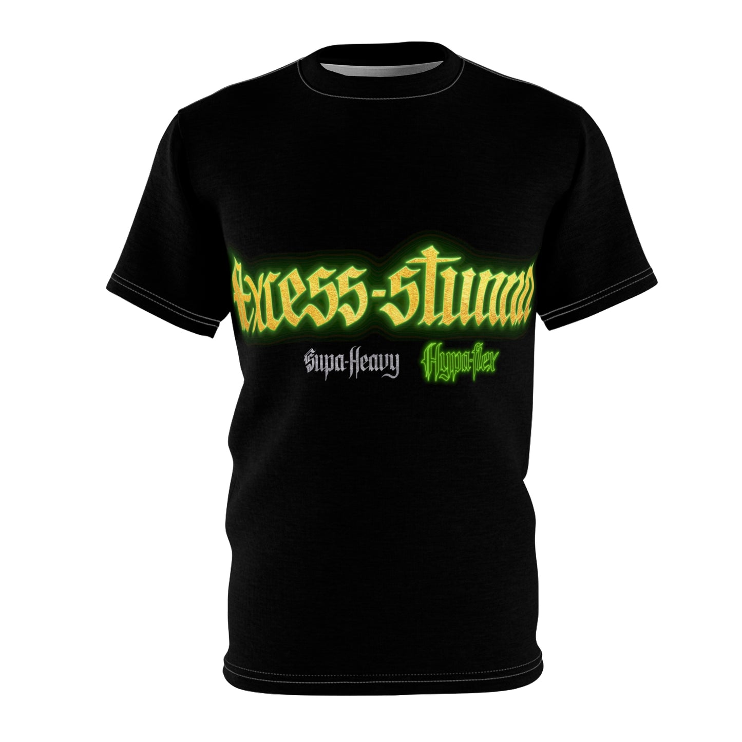 Black Gator Drip Exclusive Supa-Heavy Excess-Stunna Hypa-Flex Limited Edition OG “Excess-Stunna Collection” Unisex Cut & Sew Playuz Tee