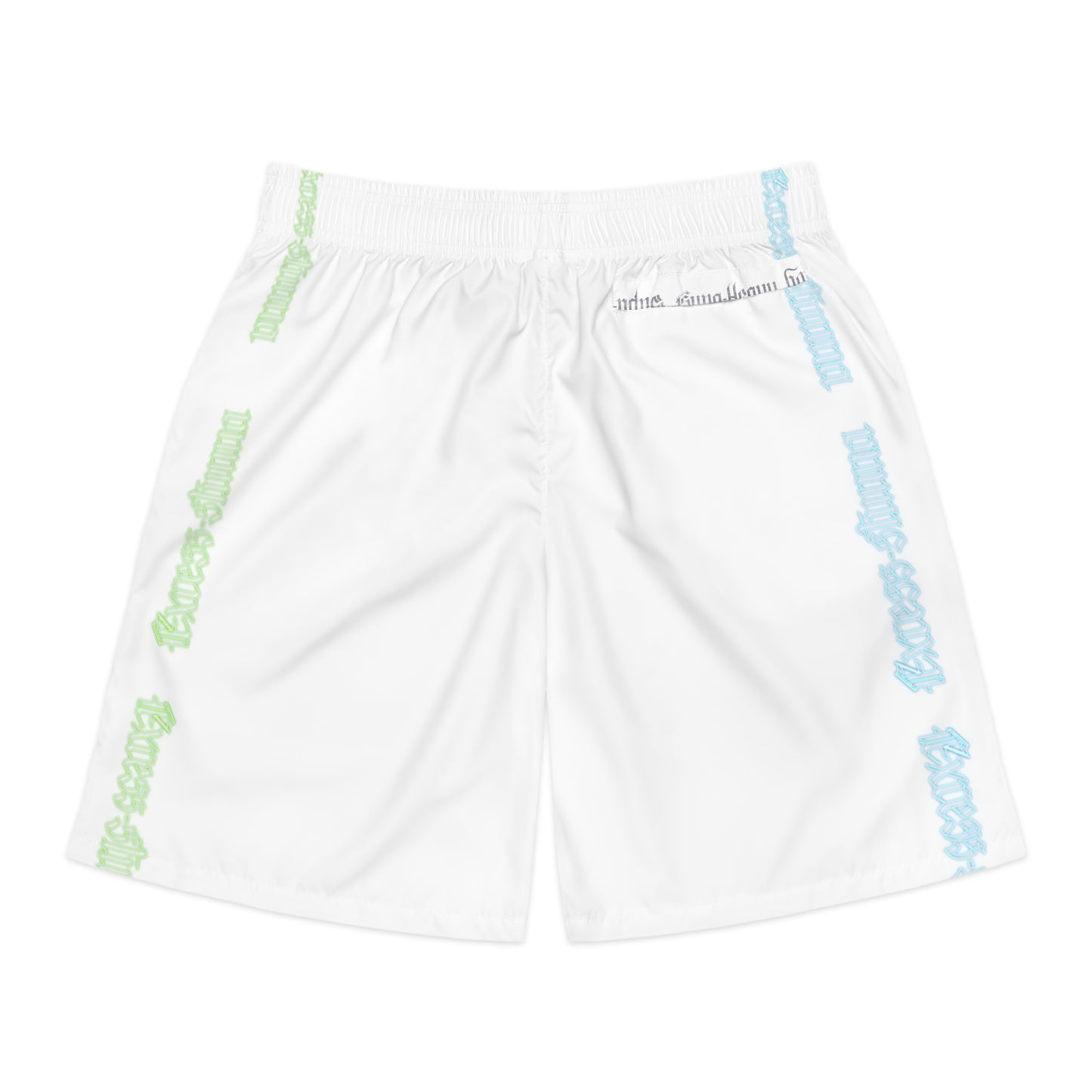White Gator Drip Exclusive Supa-Heavy Excess-Stunna Hypa-Flex Limited Edition OG “Excess-Stunna Collection” Men's Jogguz Playuz Shorts