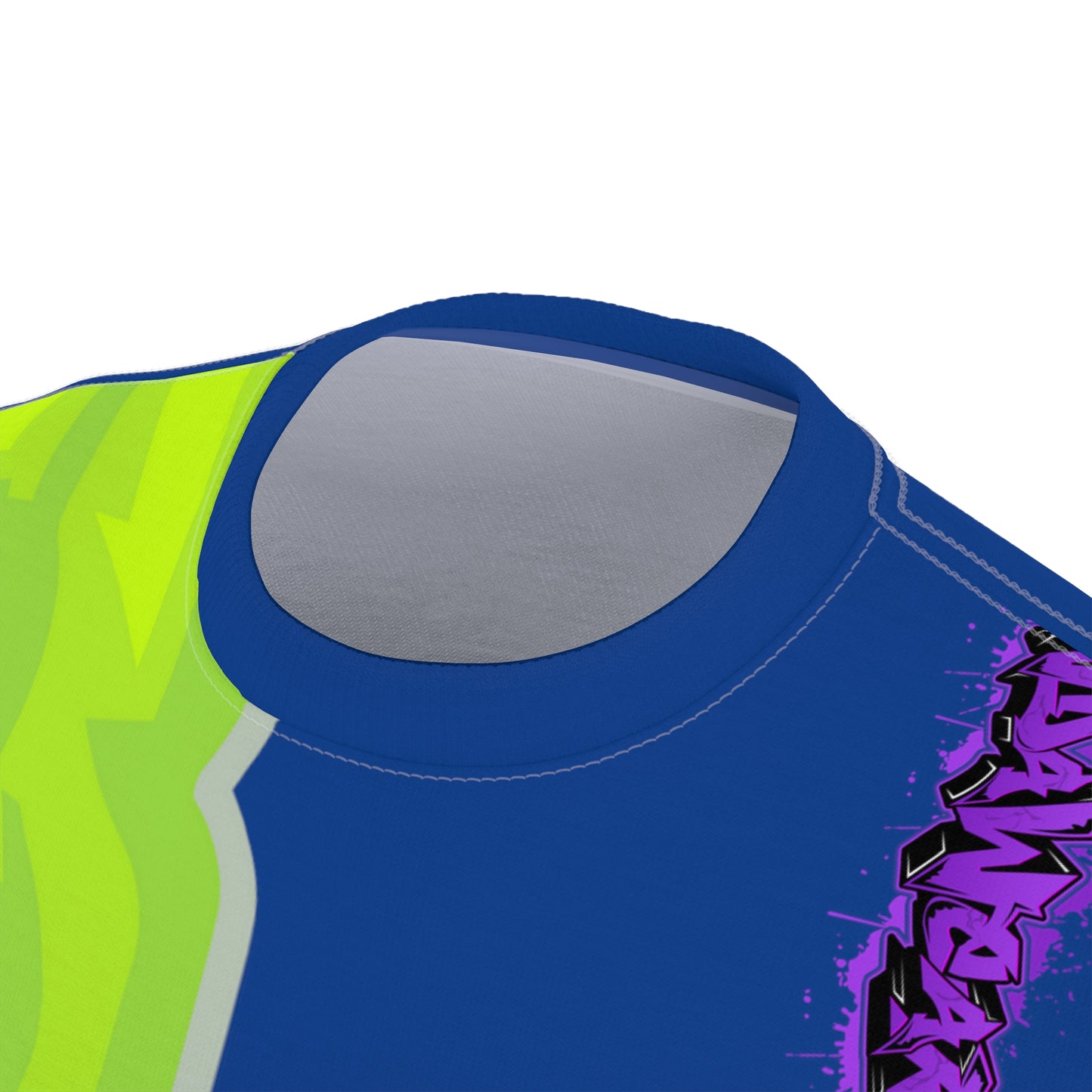 Blue Flawdawear Limited Edition OG Flawda Mane “Tha State Of Swamp Rats N’ Alligators” Unisex Cut & Sew Playuz Tee