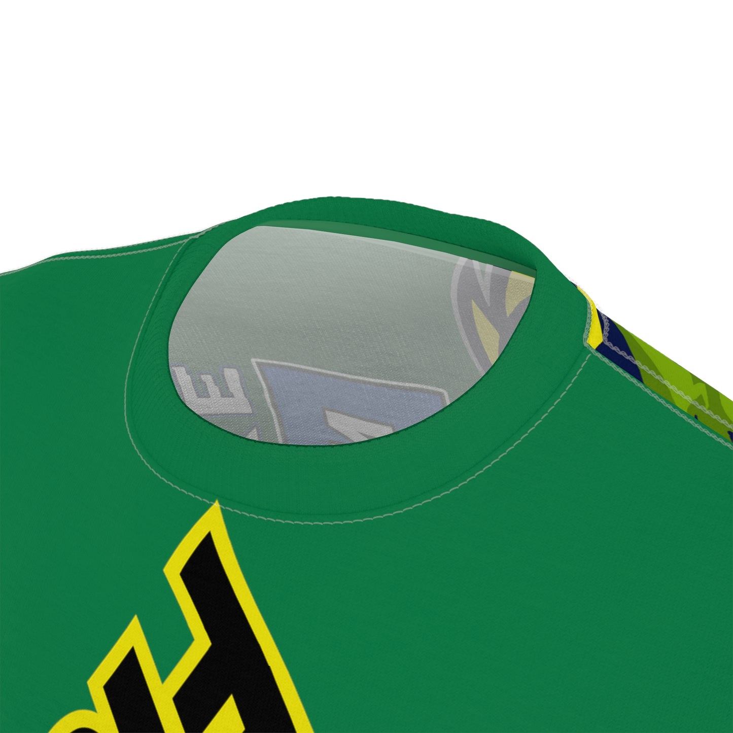 Dark Green Flawdawear Limited Edition OG Flawda Mane “Flawda Mane Hit’n Licks Like A Dyke” Unisex Cut & Sew Playuz Tee