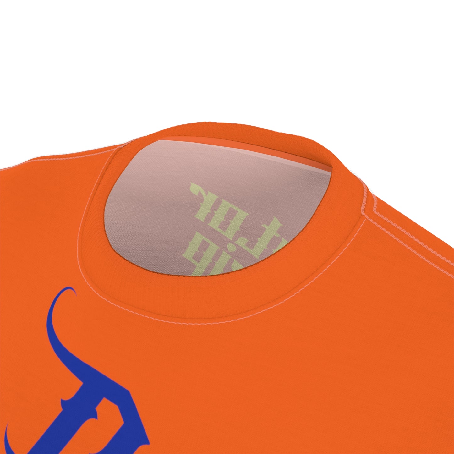 Orange Gator Drip Exclusive Supa-Heavy Excess-Stunna Flex Alligator Playuz Limited Edition OG Multi-Logo Rich Daddy “Cakewood Baby Took Us Out Tha Gutta" Unisex Cut & Sew Playuz Tee