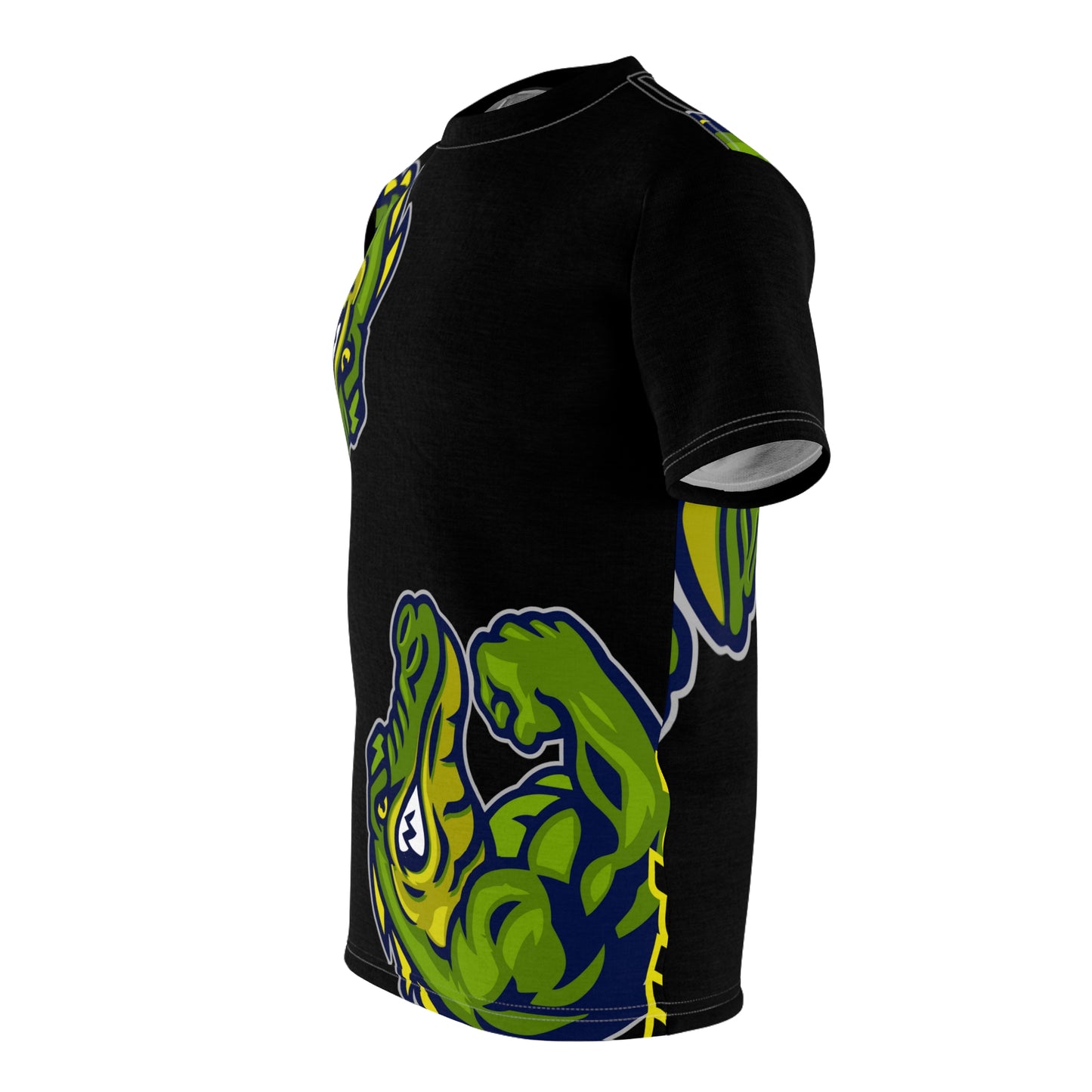 Black Flawdawear Limited Edition OG Alligator Papuh Playuz “Cakewood Tha Game” Unisex Cut & Sew Playuz Tee