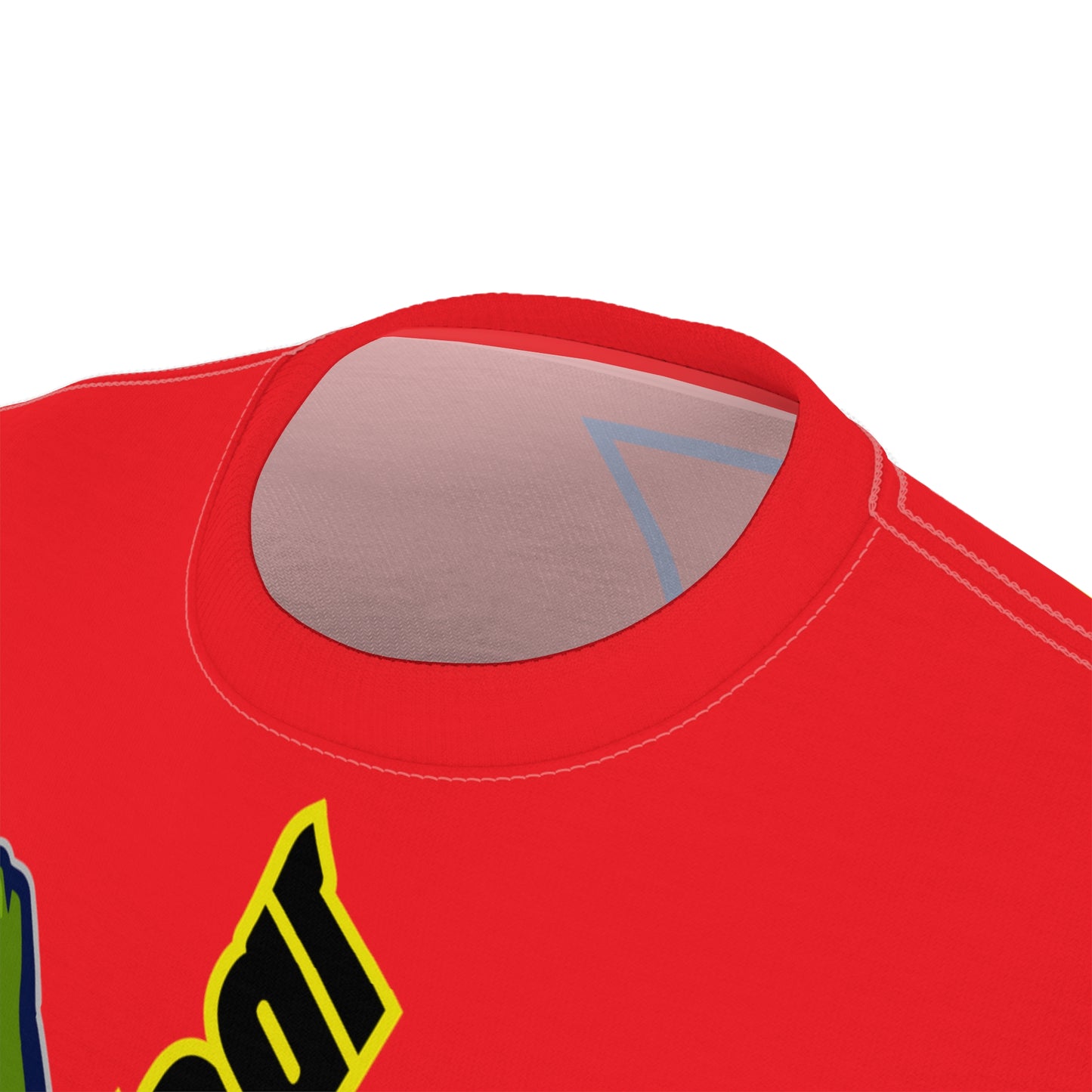 Red Flawdawear Limited Edition OG Flawda Mane “Flawda Mane Ride Mo’ Tinted Dan Tha President” Unisex Cut & Sew Playuz Tee