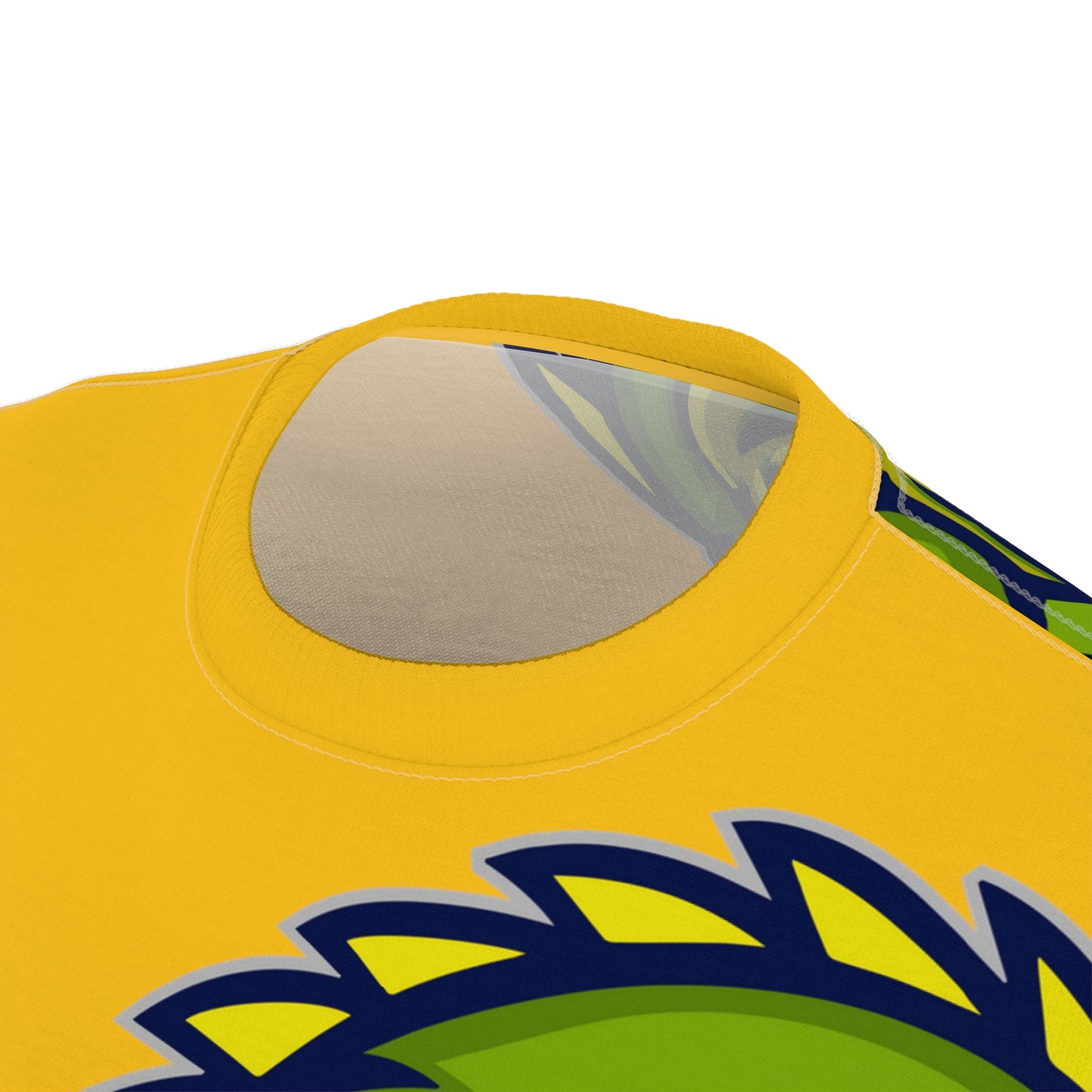 Yellow Flawdawear Limited Edition OG Rich Daddy “Got Money Wit Tha Dinosaurs” Unisex Cut & Sew Playuz Tee