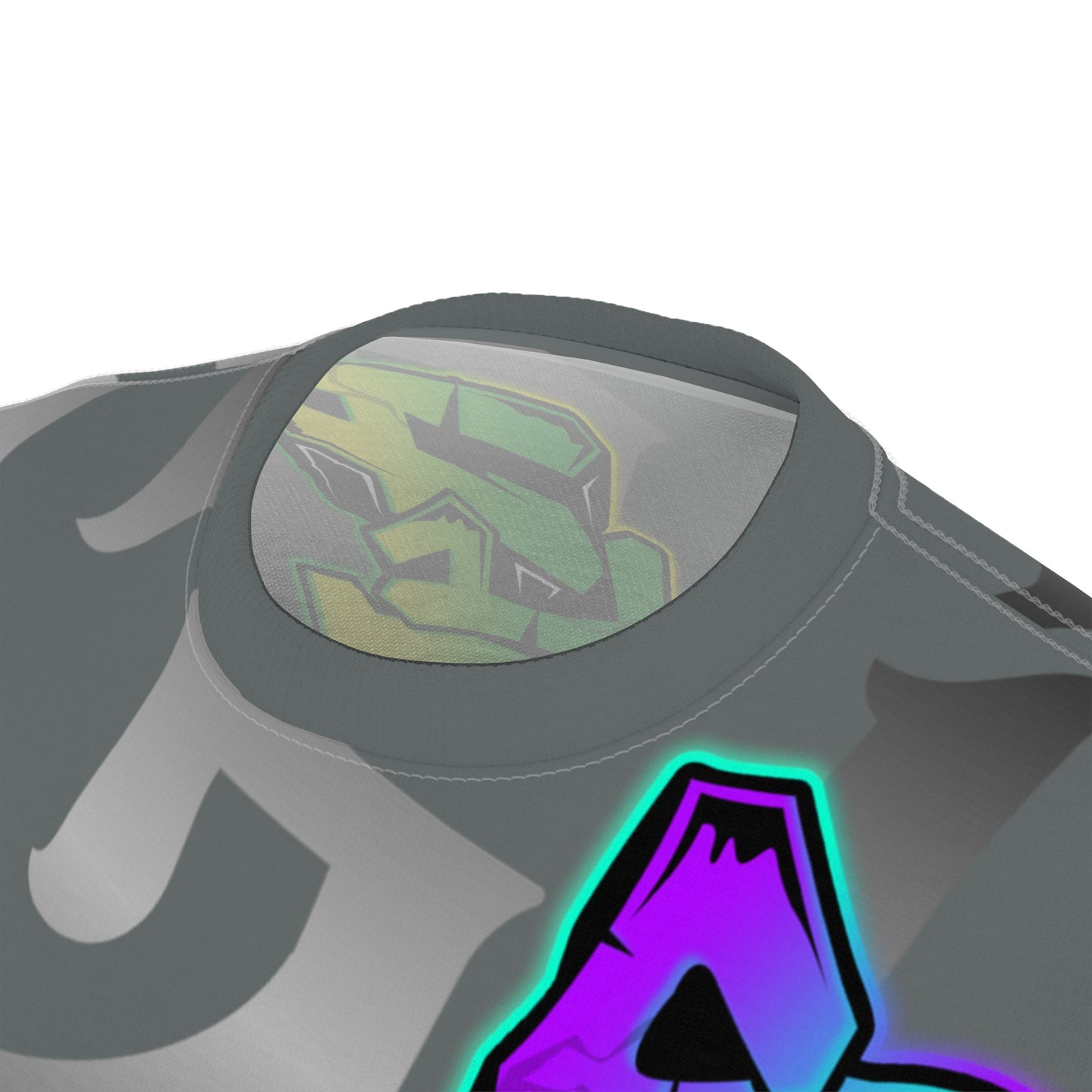 Dark Grey Gator Drip Exclusive Supa-Heavy Excess-Stunna Hypa-Flex Limited Edition OG Flawda Mane “From Ramen Noodles To 5 Star" Unisex Cut & Sew Playuz Tee