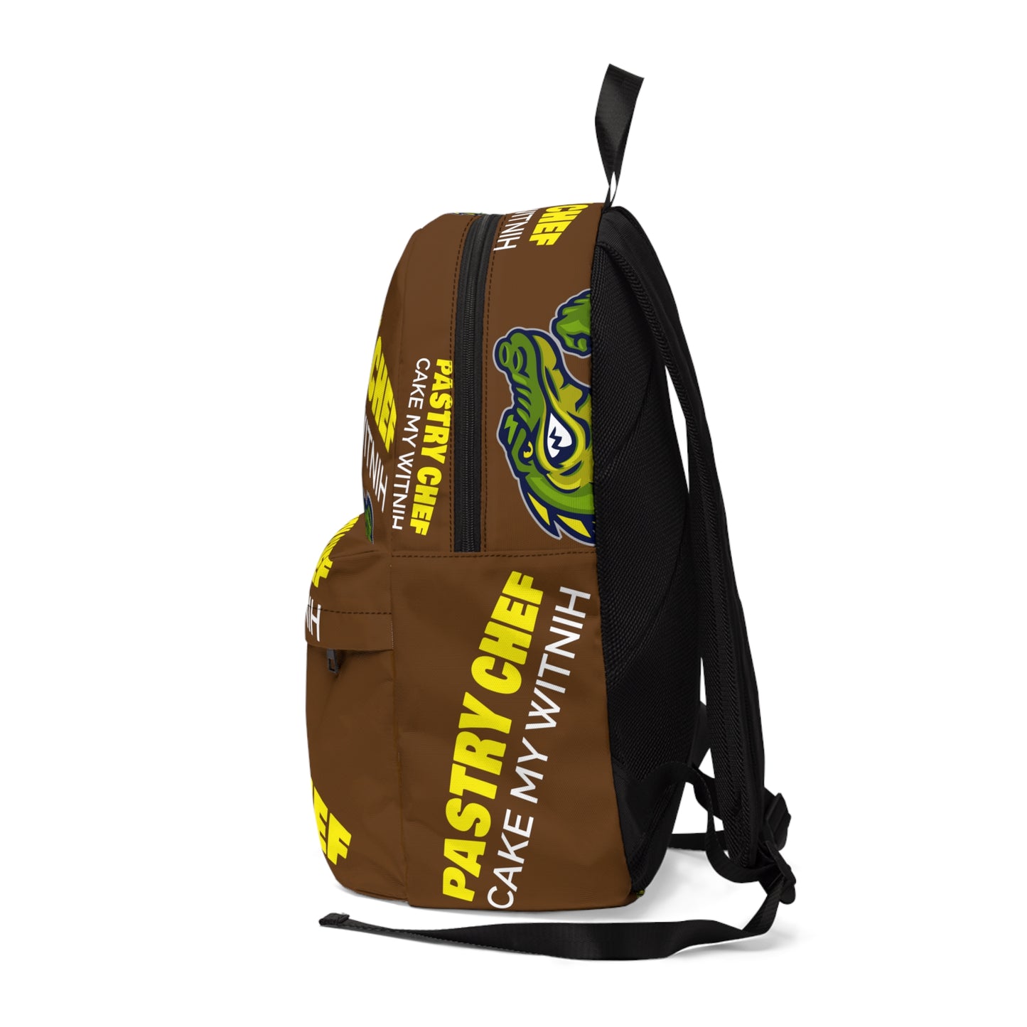 Brown Flawdawear Limited Edition OG Rich Daddy "Pastry Chef Cake My Witnih" Classic Playuz Backpack