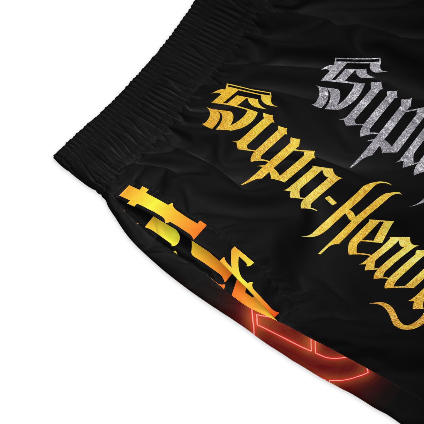 Black Gator Drip Exclusive Supa-Heavy Excess-Stunna Hypa-Flex Limited Edition OG Rich Daddy “Will We Do A Show Gladly But U Gotta Pay Us In Bags G” Men’s Jogguz Playuz Shorts