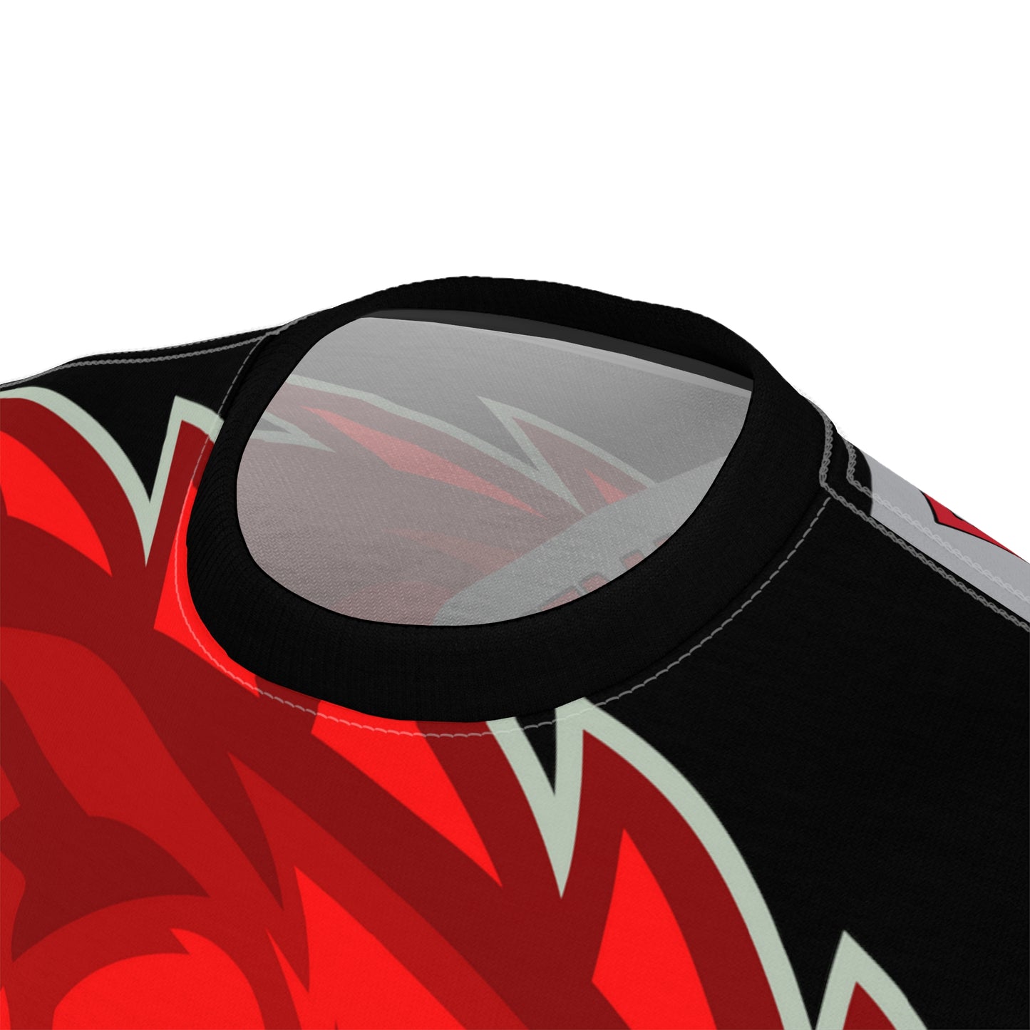 Black/Red Flawdawear Limited Edition OG Flawda Mane “From Ramen Noodles To 5 Star” Unisex Cut & Sew Playuz Tee