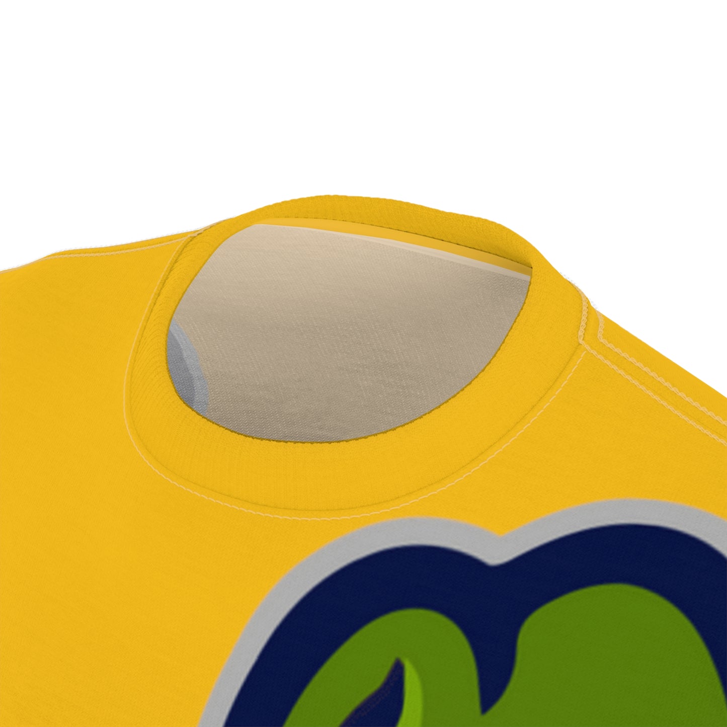 Yellow Flawdawear Limited Edition OG Flawda Mane “My Piece Stand Out Like A Sailboat” Unisex Cut & Sew Playuz Tee