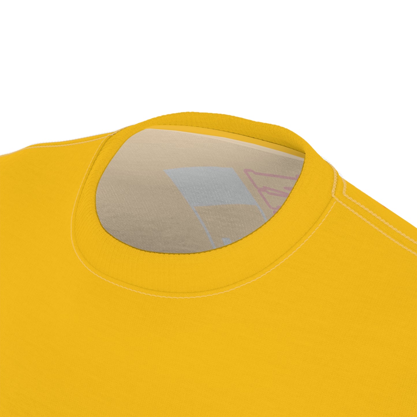 Yellow Flawdawear Limited Edition OG Flawda Mane “Witnih 2 Dat Rain Den Fell Off In Dat Puddle” Unisex Cut & Sew Playuz Tee