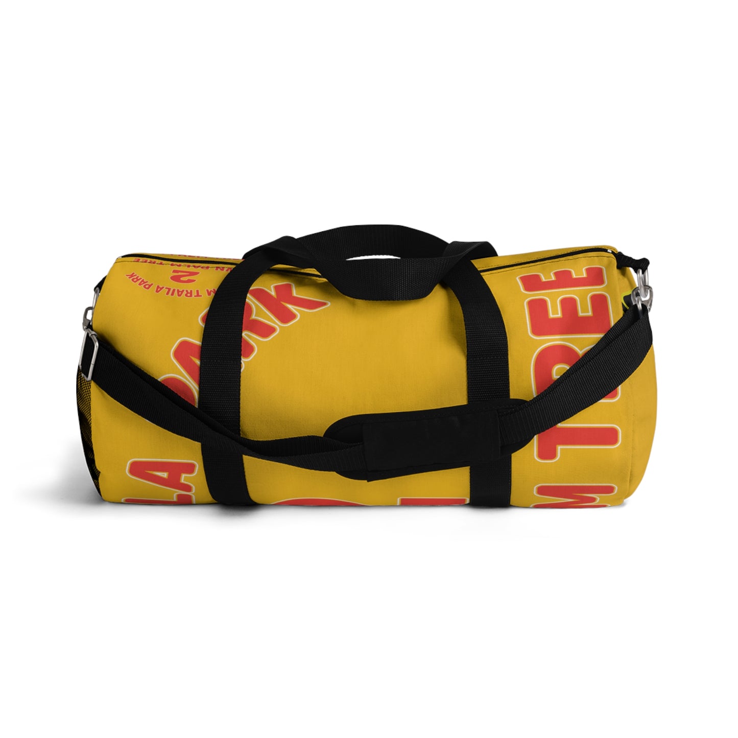 Yellow Flawdawear Limited Edition OG Alligator Papuh Playuz “From Traila Park 2 Own Palm Tree” Duffle Playuz Bag