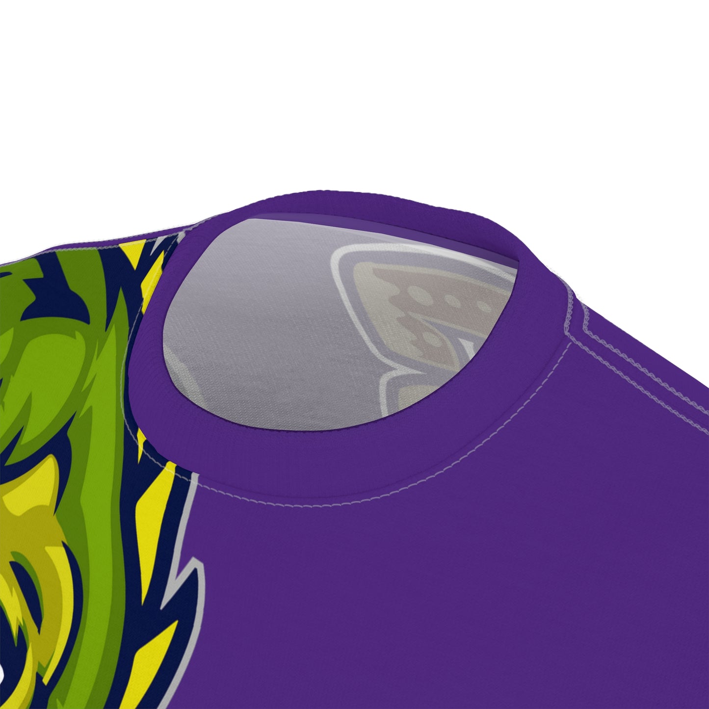 Purple Flawdawear Limited Edition OG Alligator Papuh Playuz “Cakewood Tha Game” Unisex Cut & Sew Playuz Tee