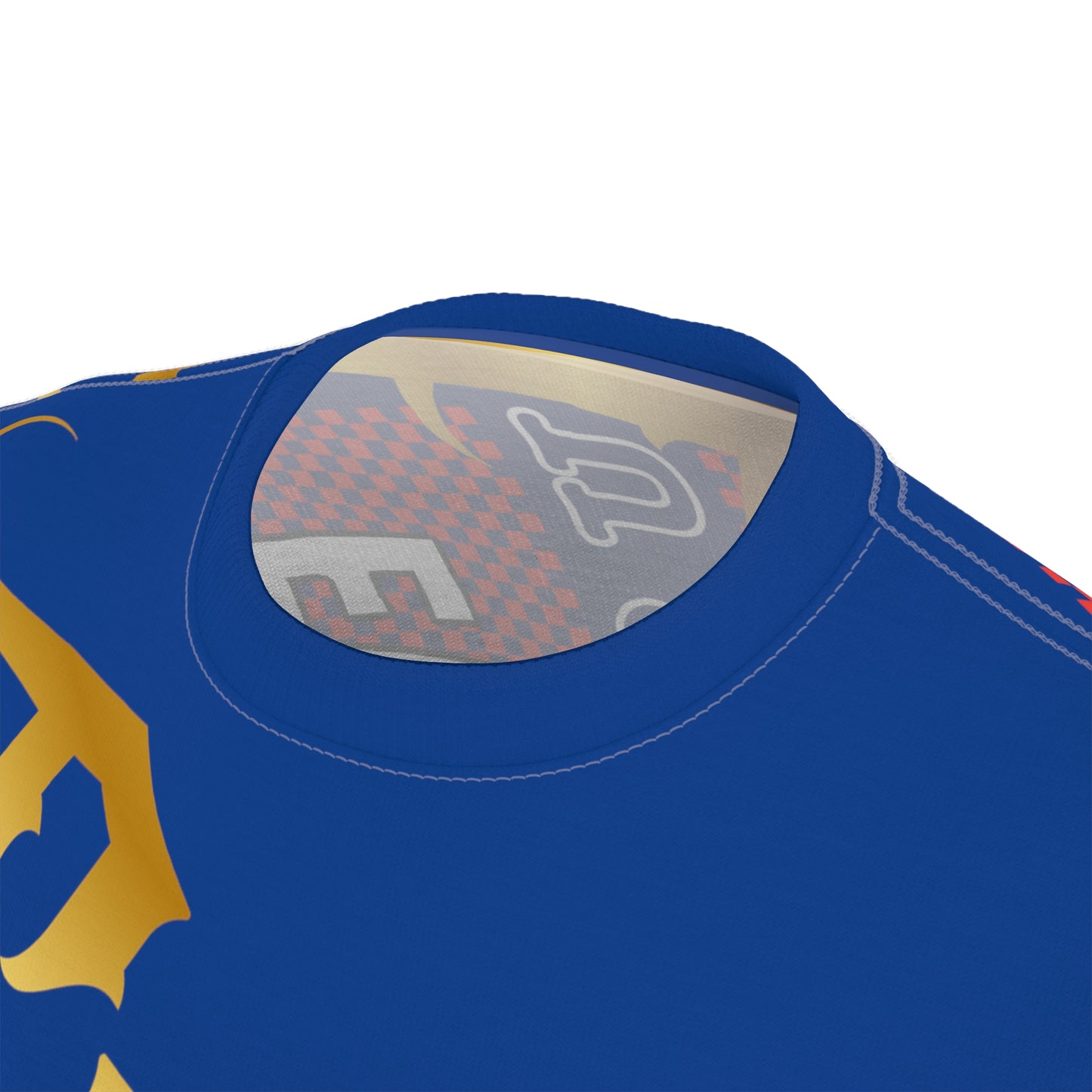 Dark Blue Gator Drip Exclusive Supa-Heavy Excess-Stunna Hypa-Flex Limited Edition OG Multi-Logo Rich Daddy “Everytime U See Me I’m 100k Richa" Unisex Cut & Sew Playuz Tee