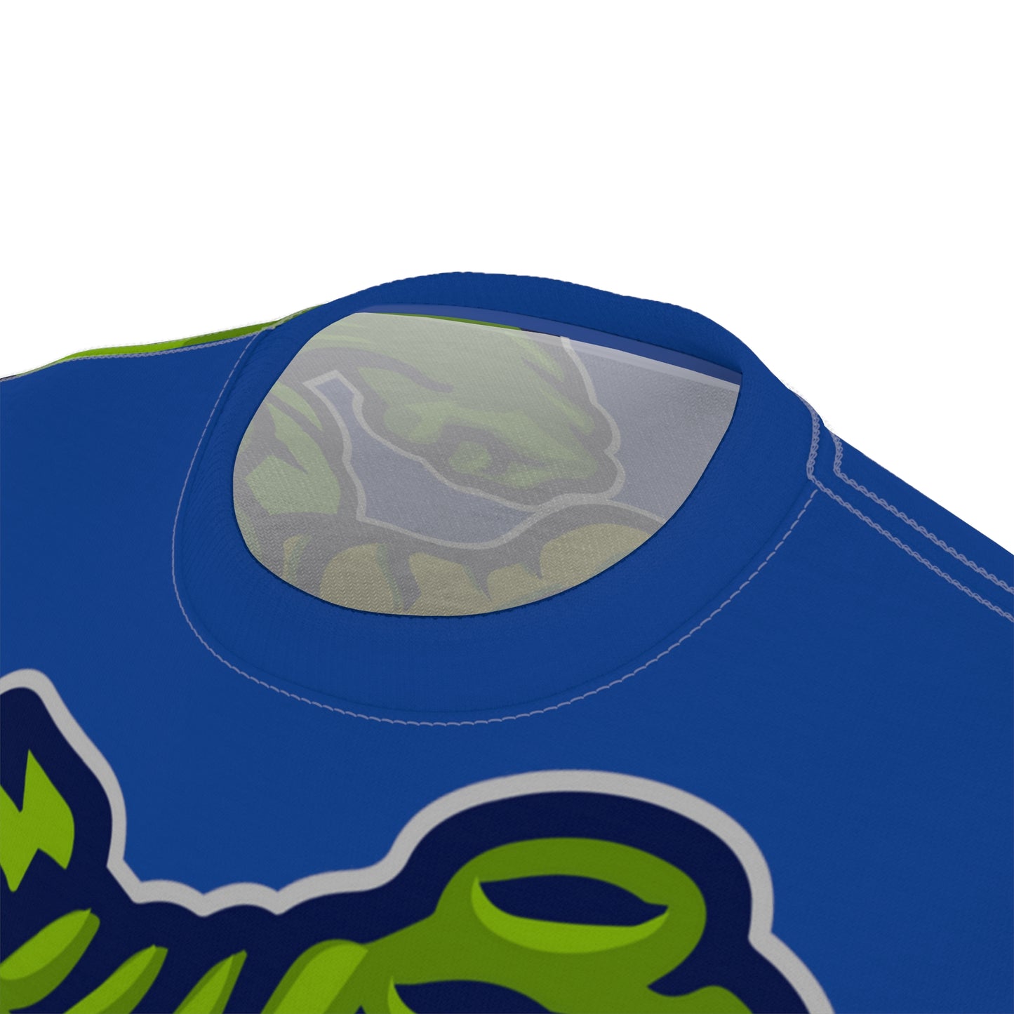 Dark Blue Flawdawear Limited Edition OG Rich Daddy “Gone All Tha Way In Tha Paint” Unisex Cut & Sew Playuz Tee